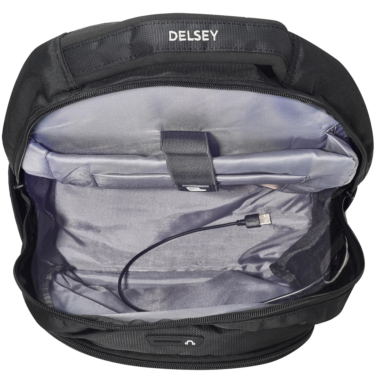 Delsey Element Backpacks Navigator Sac à dos 48 cm - Noir