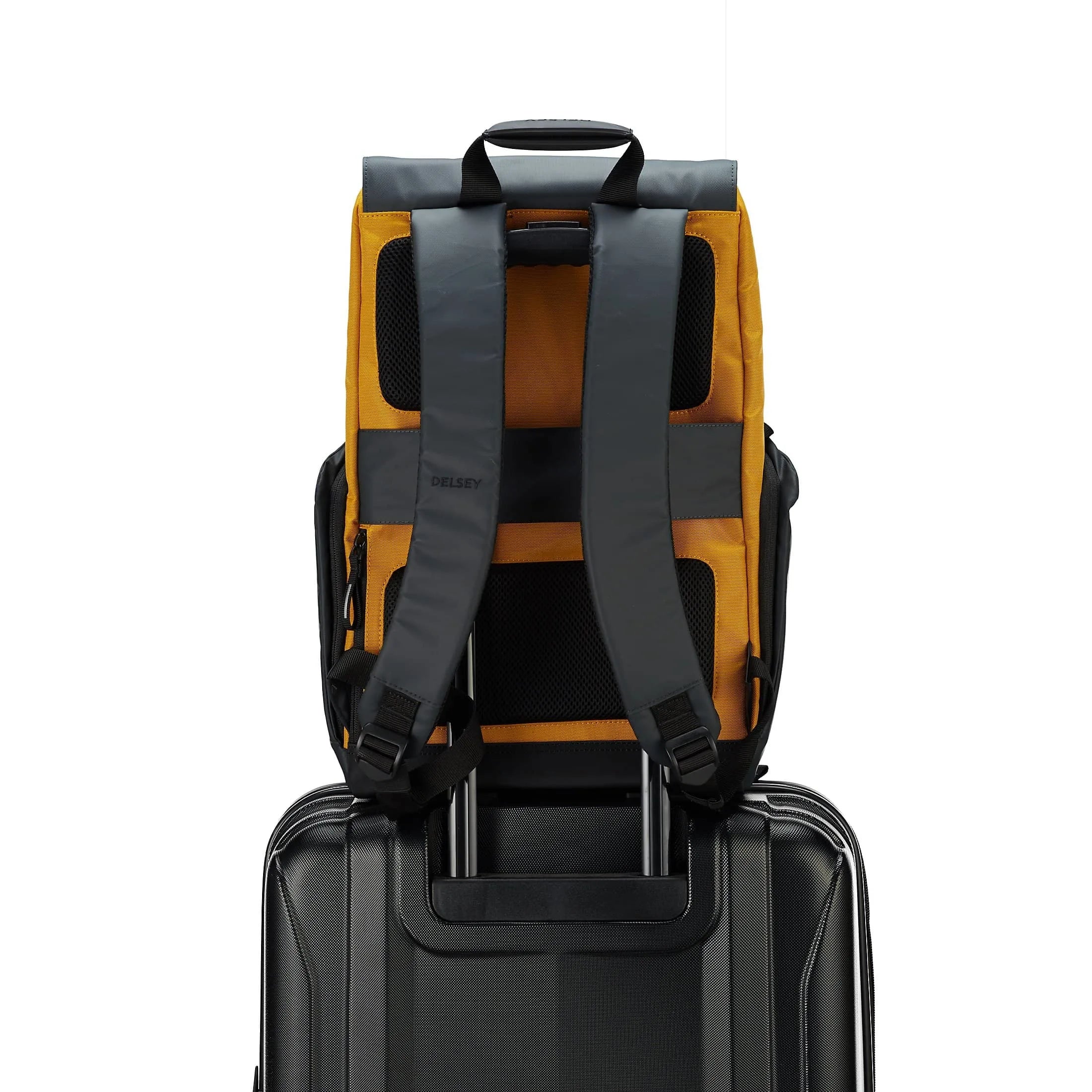 Delsey Securflap laptop backpack 46 cm - Orange