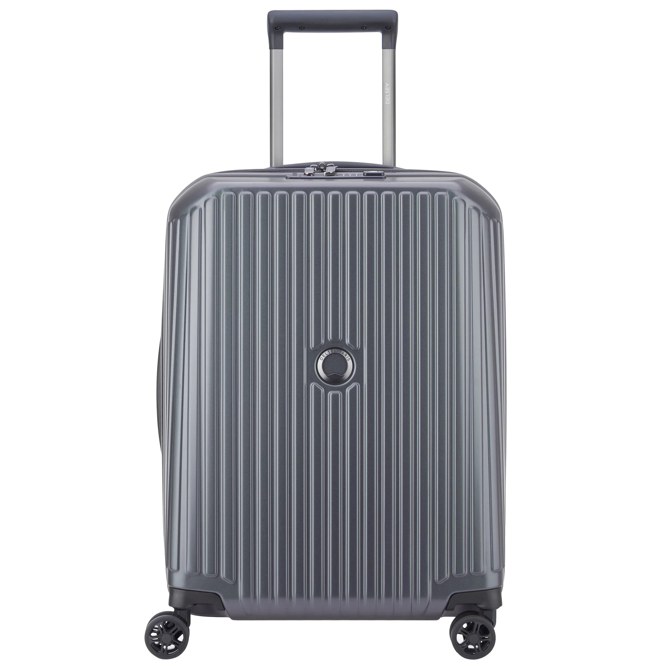 Delsey Securitime Zip 4-wheel cabin trolley Slime Line 55 cm - anthracite