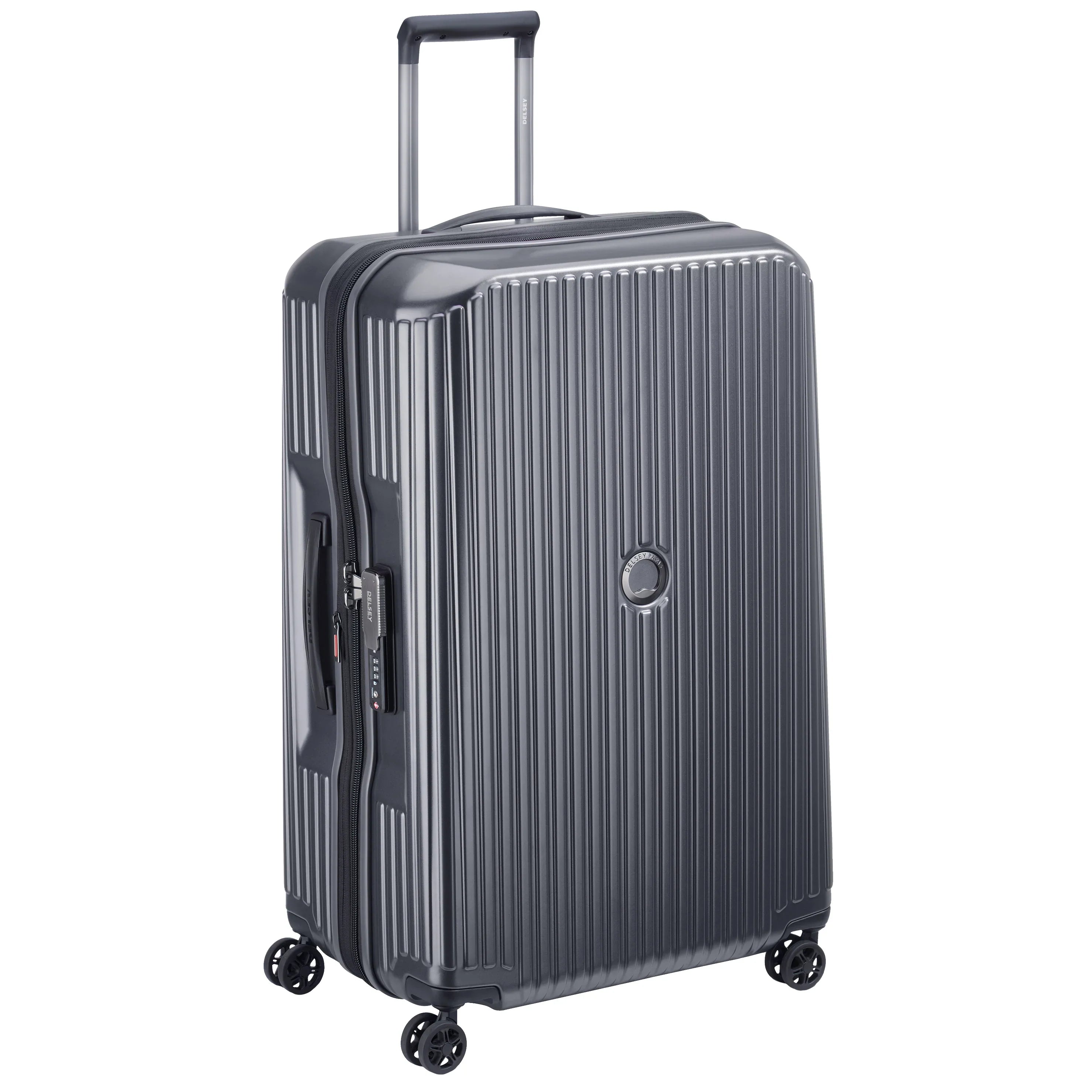 Delsey Securitime Zip 4-wheel trolley 68 cm - anthracite