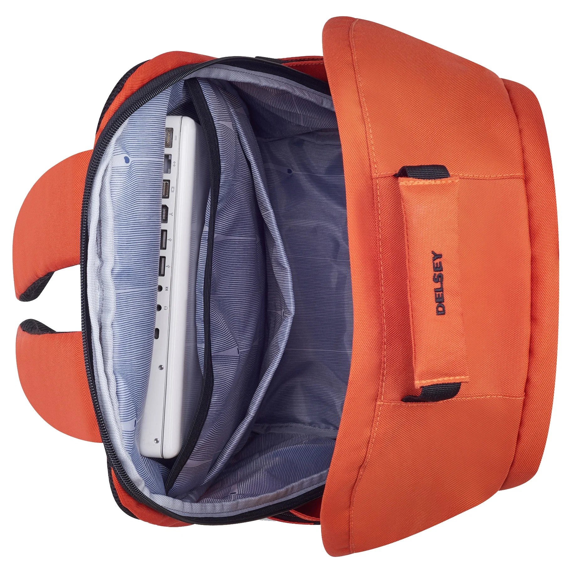 Delsey Securb Sac à dos pour ordinateur portable 48 cm - Orange