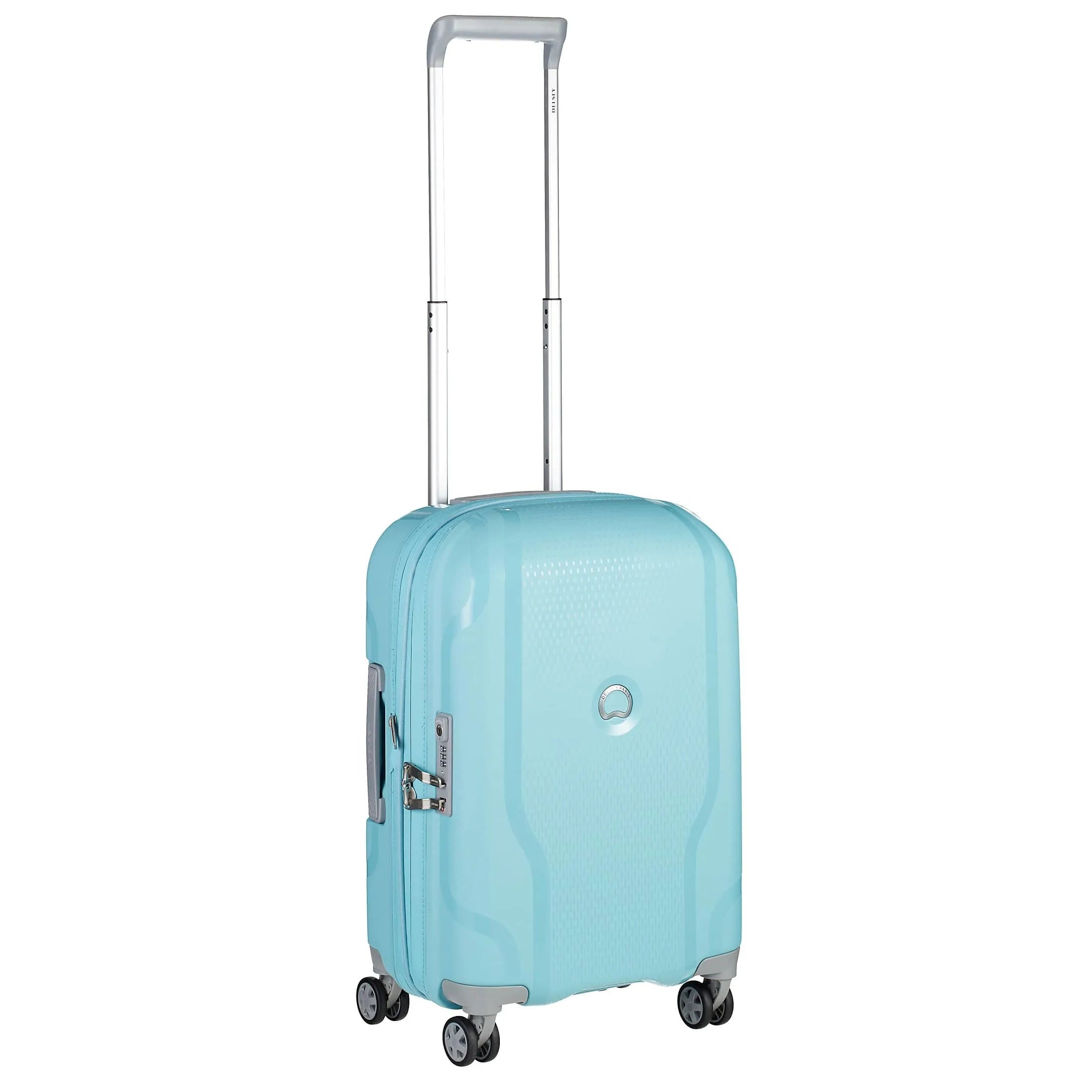 Delsey Clavel 4-roll cabin trolley 55 cm - teal