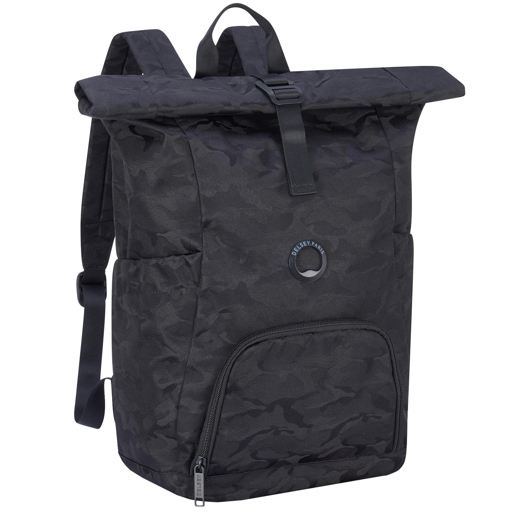 Delsey Citypak Backpack 44 cm - Black Camouflage