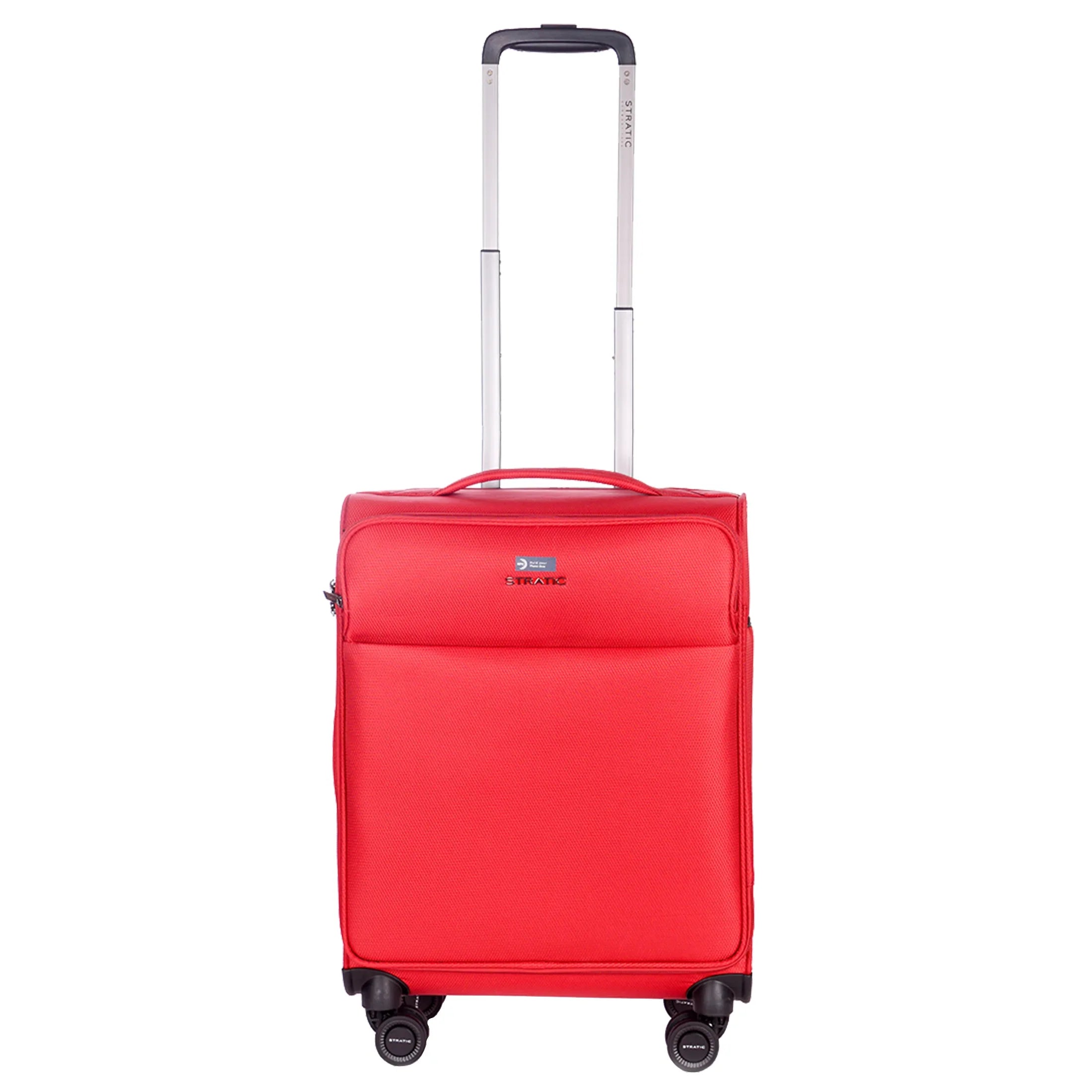 Stratic Light + Valise cabine 4 roues 55 cm - Rouge