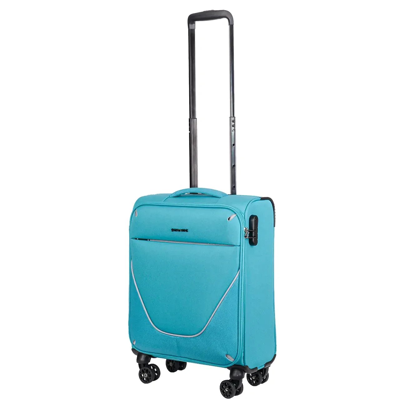 Valise cabine 4 roues Stratic Strong 55 cm - pétrole