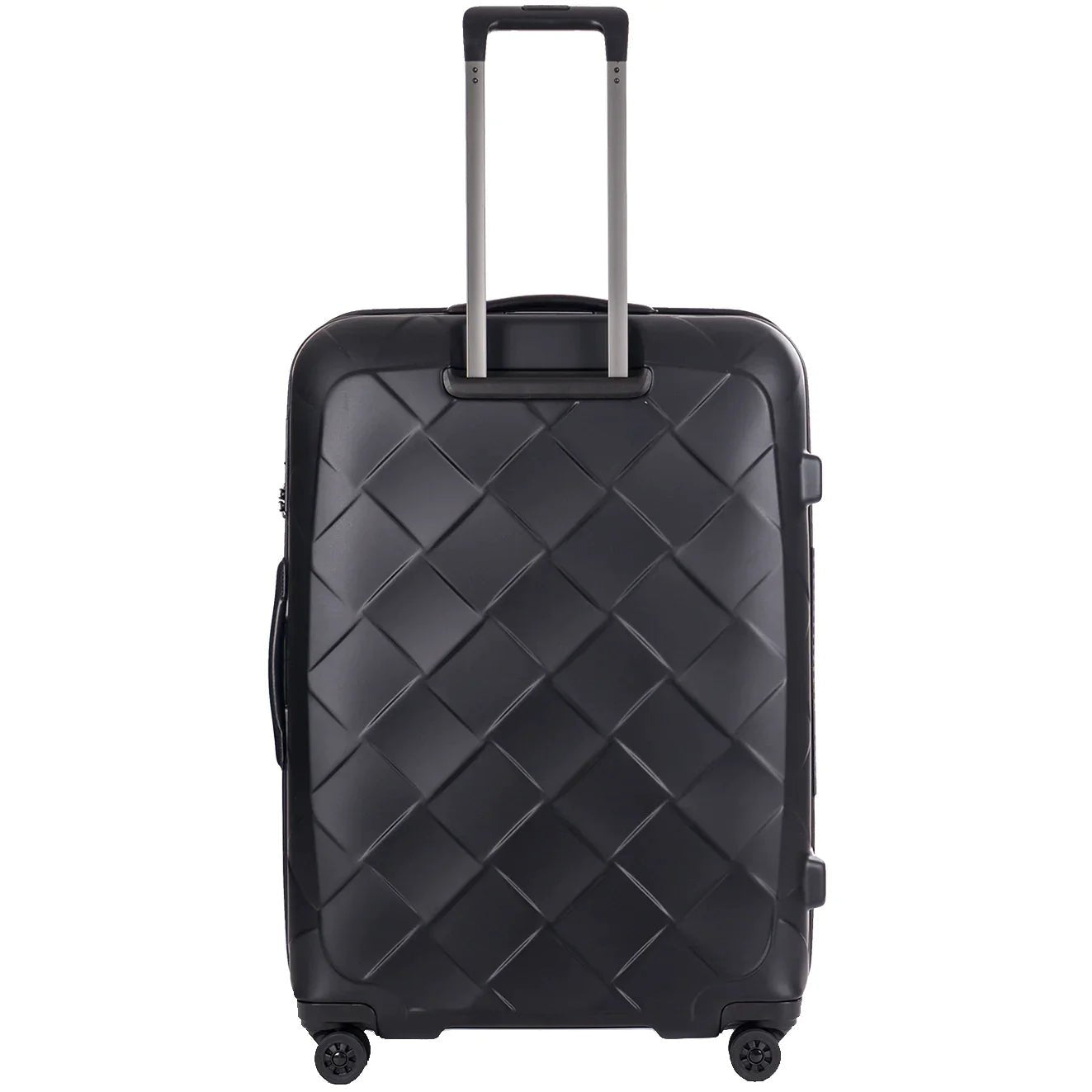 Stratic Leather &amp; More trolley 4 roues 76 cm - noir mat