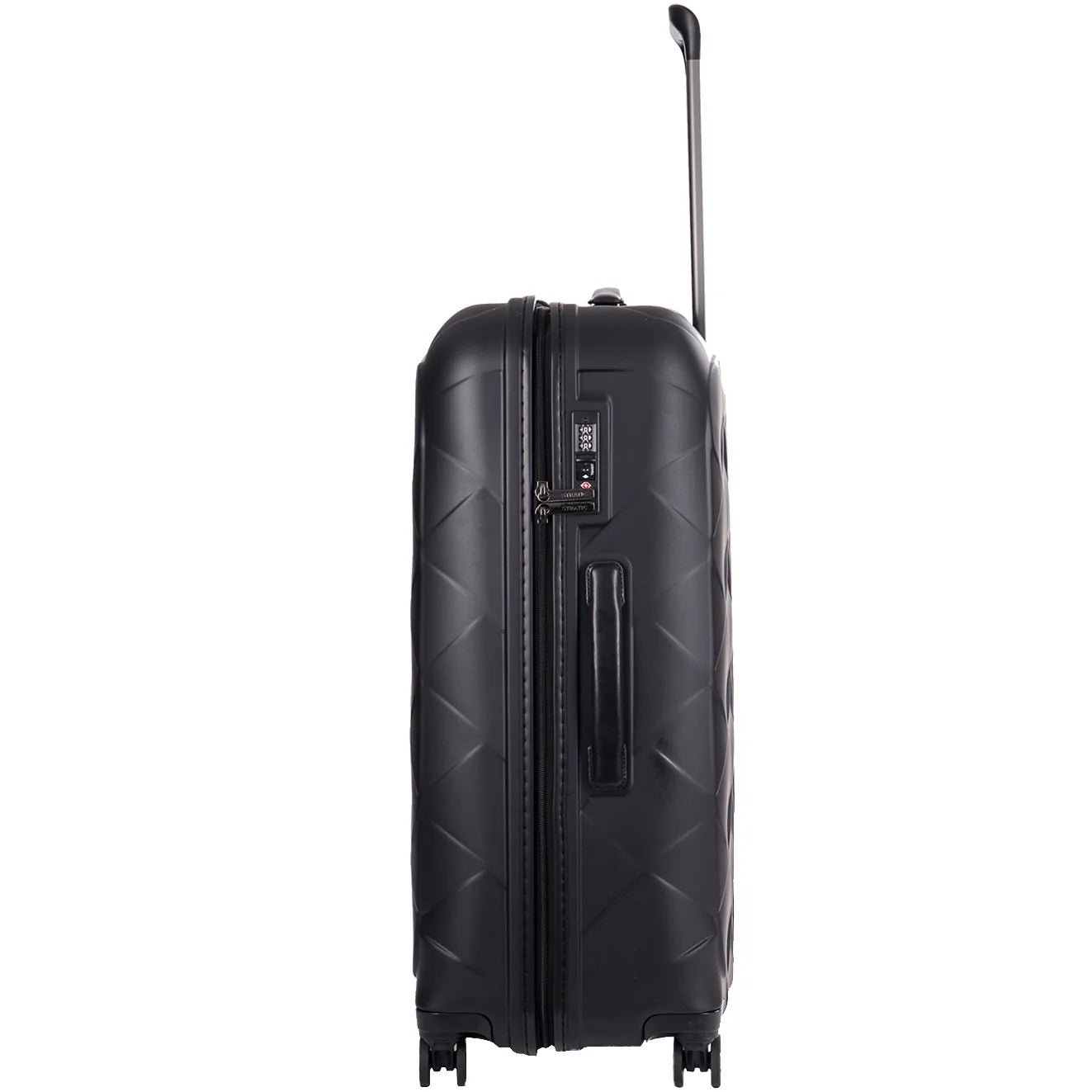 Stratic Leather & More 4-wheel trolley 76 cm - rose