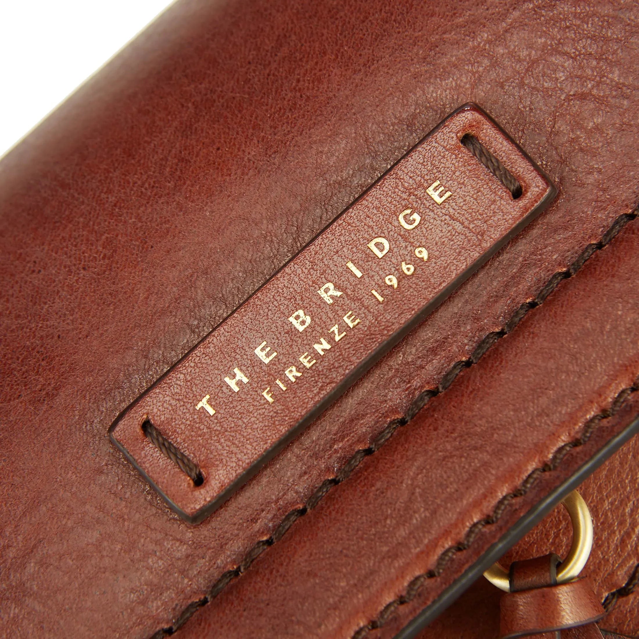 The Bridge Elba handbag 25 cm - marrone