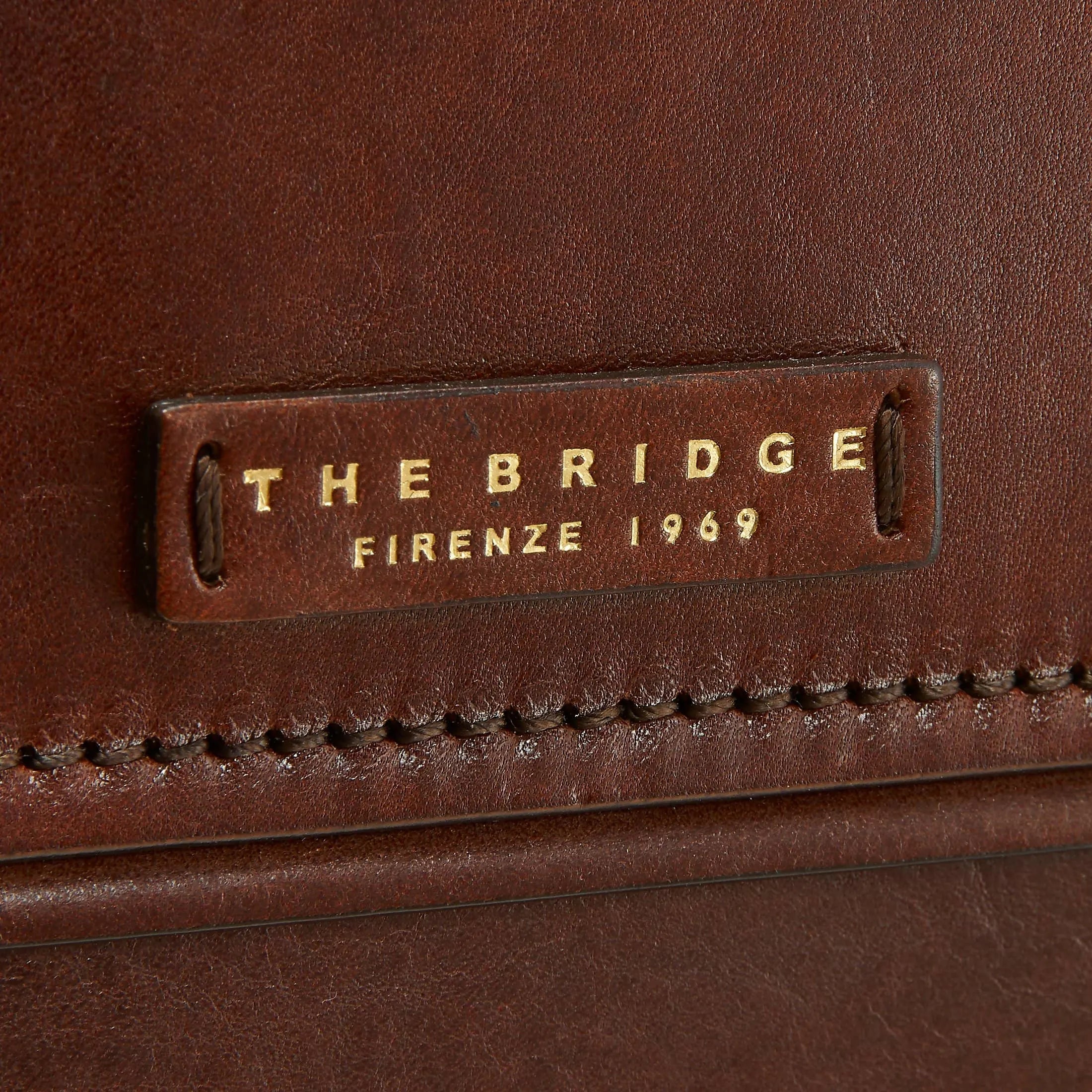The Bridge Consuma shoulder bag 32 cm - rosso ciliegia