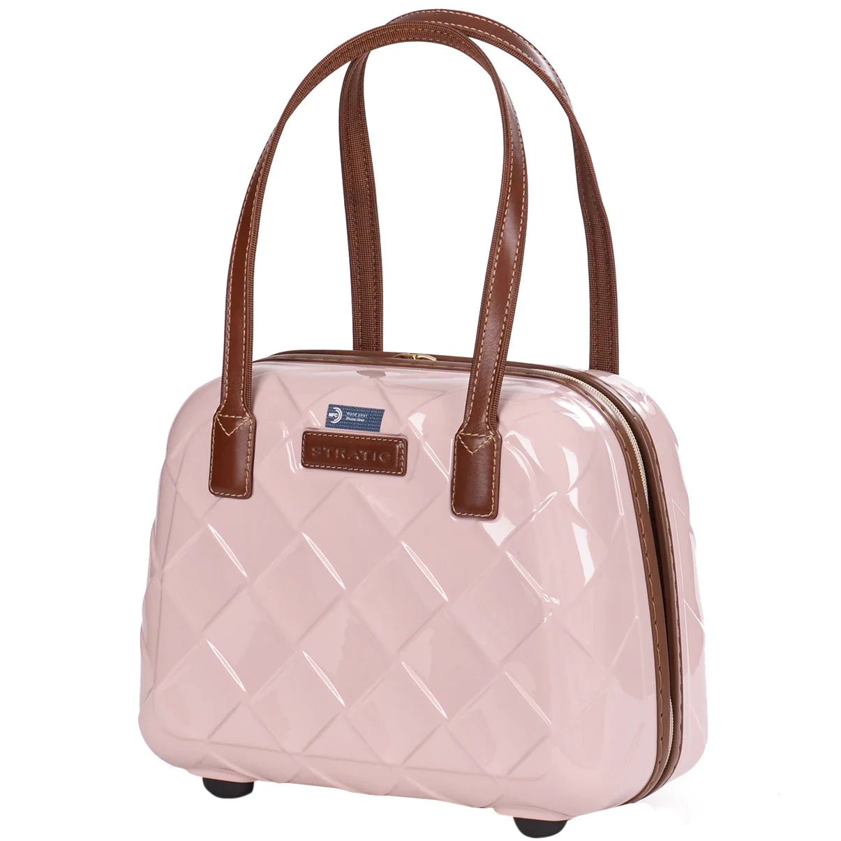 Stratic Leather &amp; More Beautycase 36 cm - rose