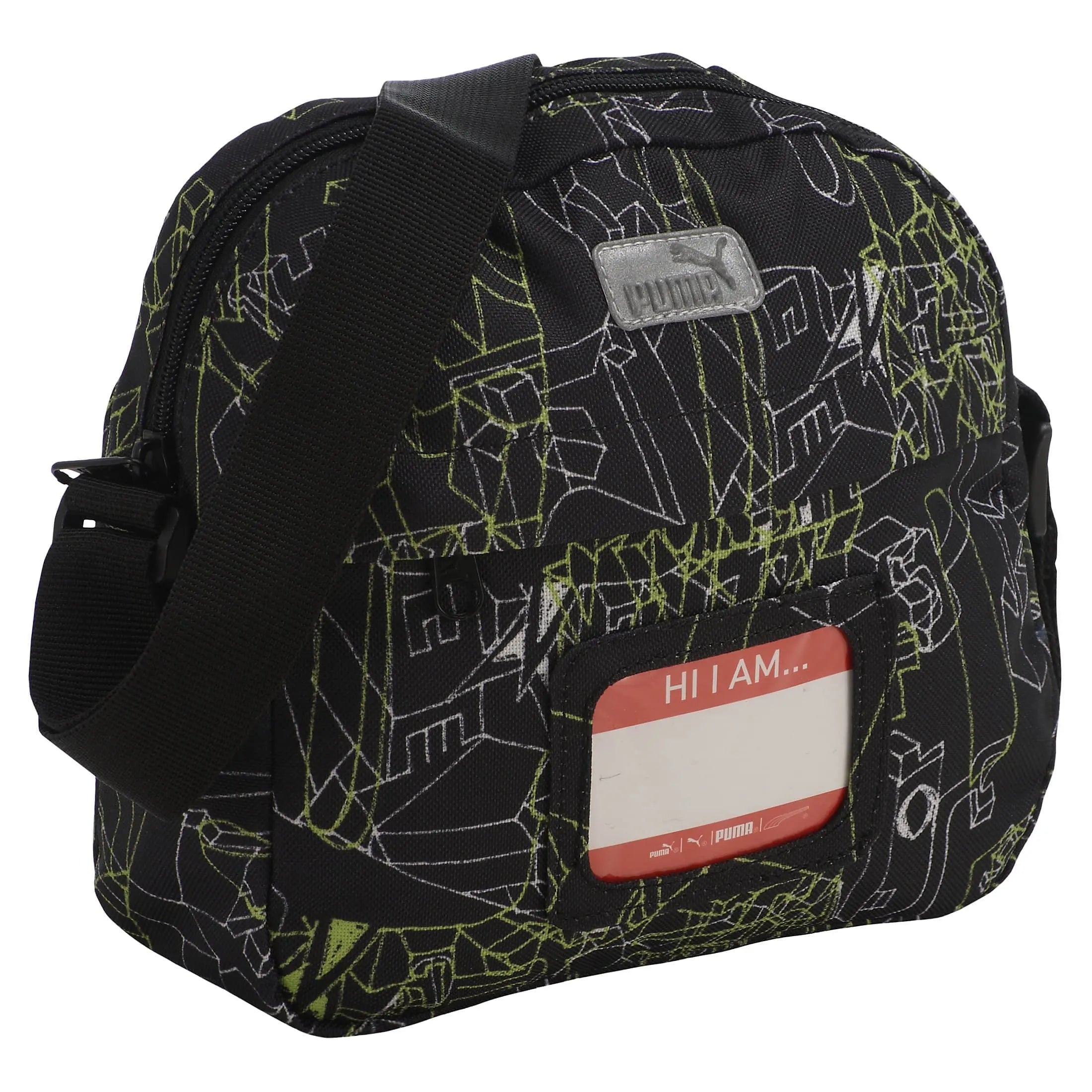 Puma Primary Small Shoulder Bag 20 cm - black-puma graphic