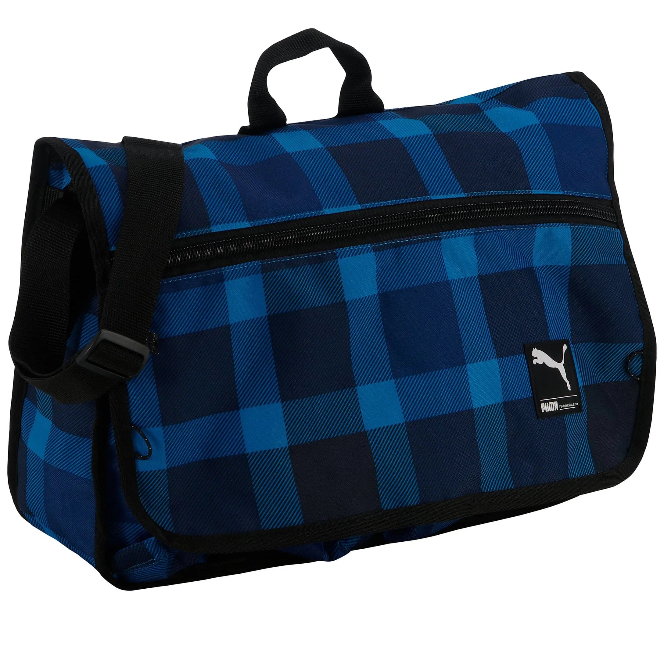 Puma Foundation Shoulder Bag Umhängetasche 41 cm - brilliant blue-mazarine