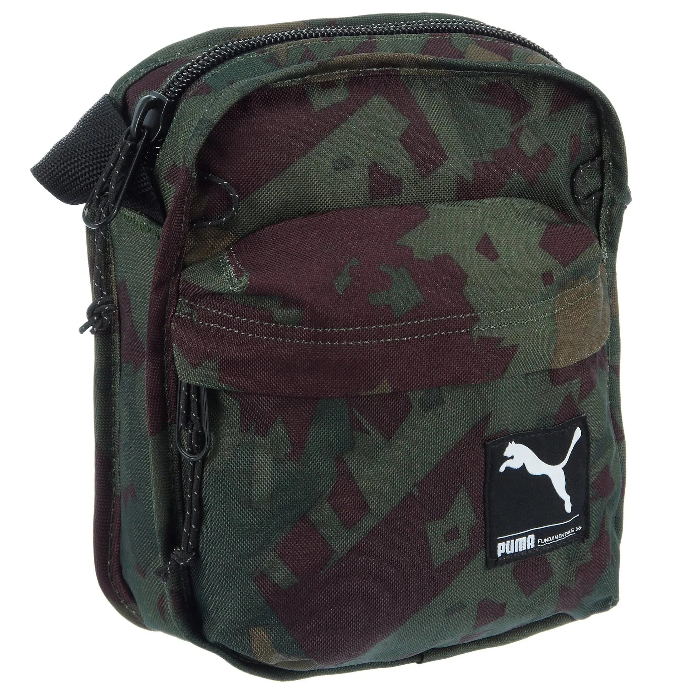 Puma Foundation Portable Shoulder Bag 21 cm - dark olive-camo