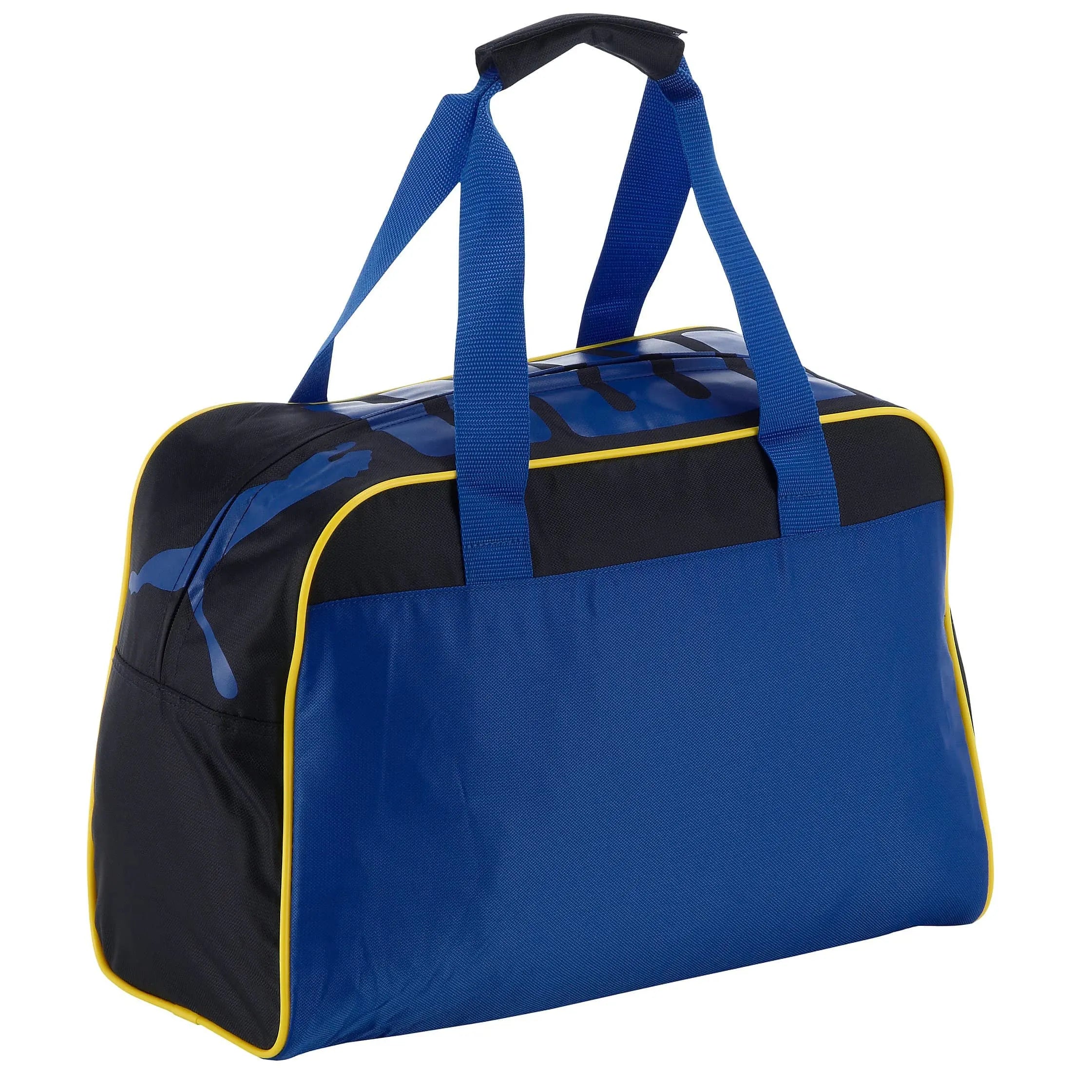 Puma Sole Grip Bag shoulder bag 44 cm - quarry-steel gray-golden poppy