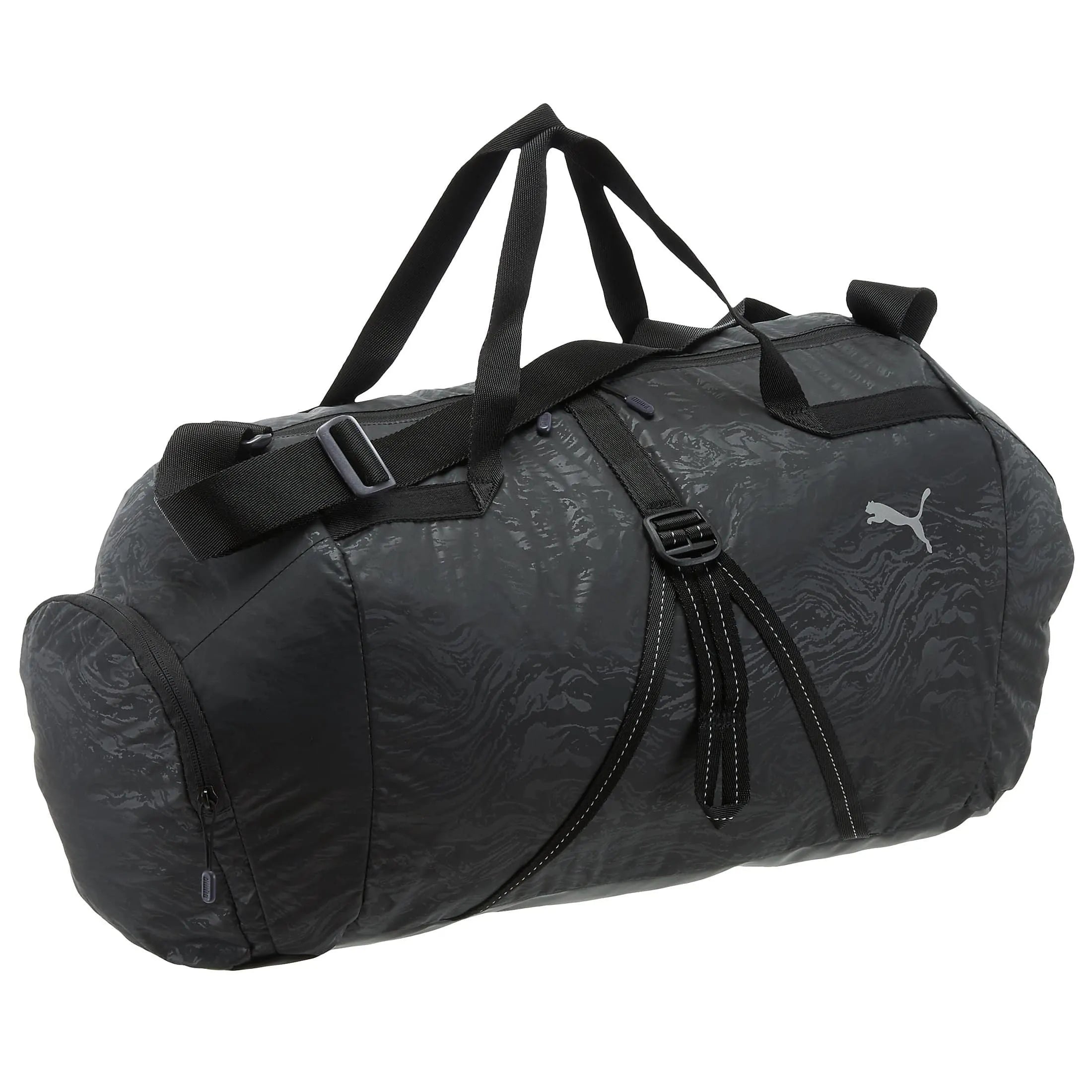 Puma Fit AT Sports Duffle sports bag 55 cm - black-reflective silver