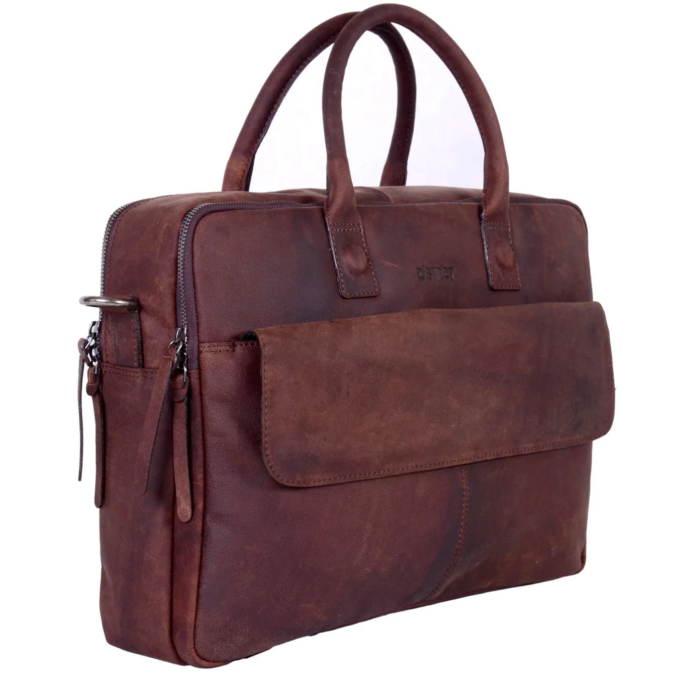 DSTRCT Wall Street Delta Business Briefcase 43 cm - brown