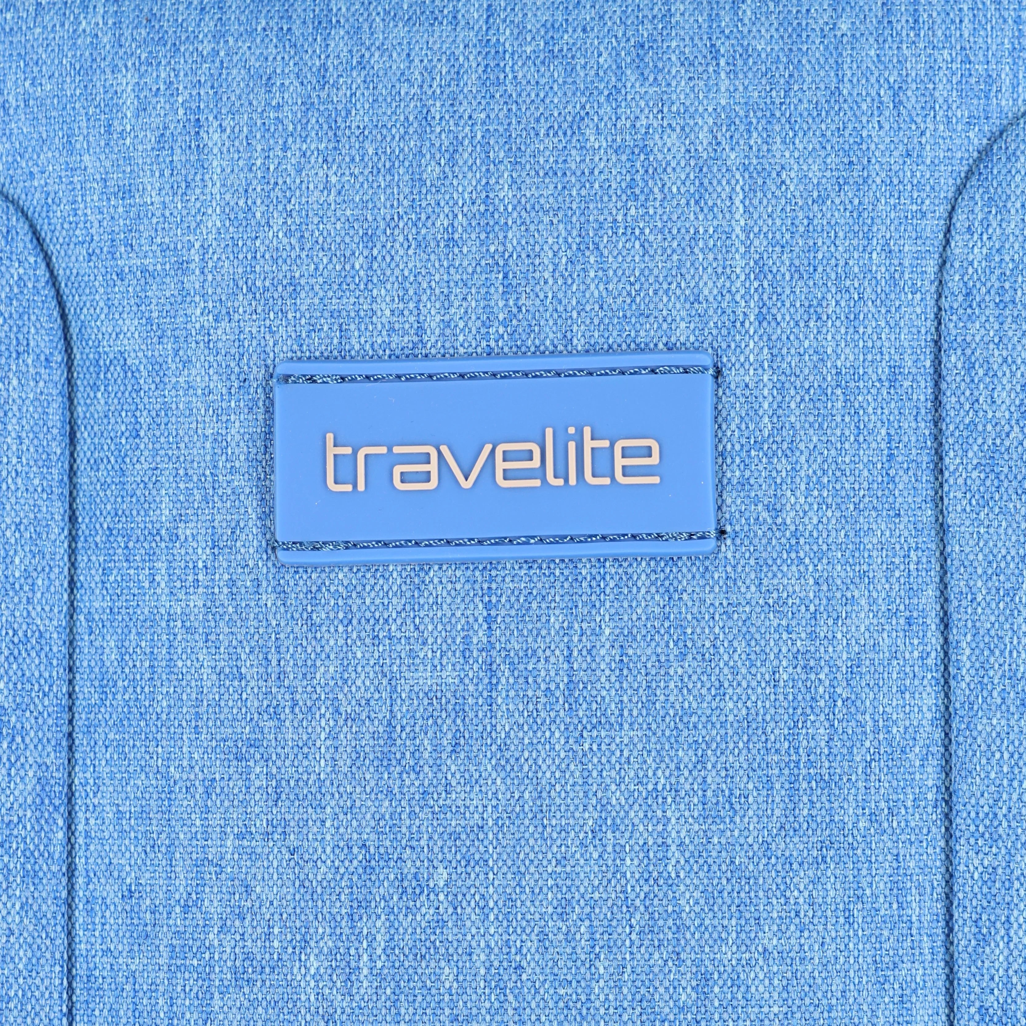 Travelite Boja 4-Rollen Trolley 67 cm - Blau