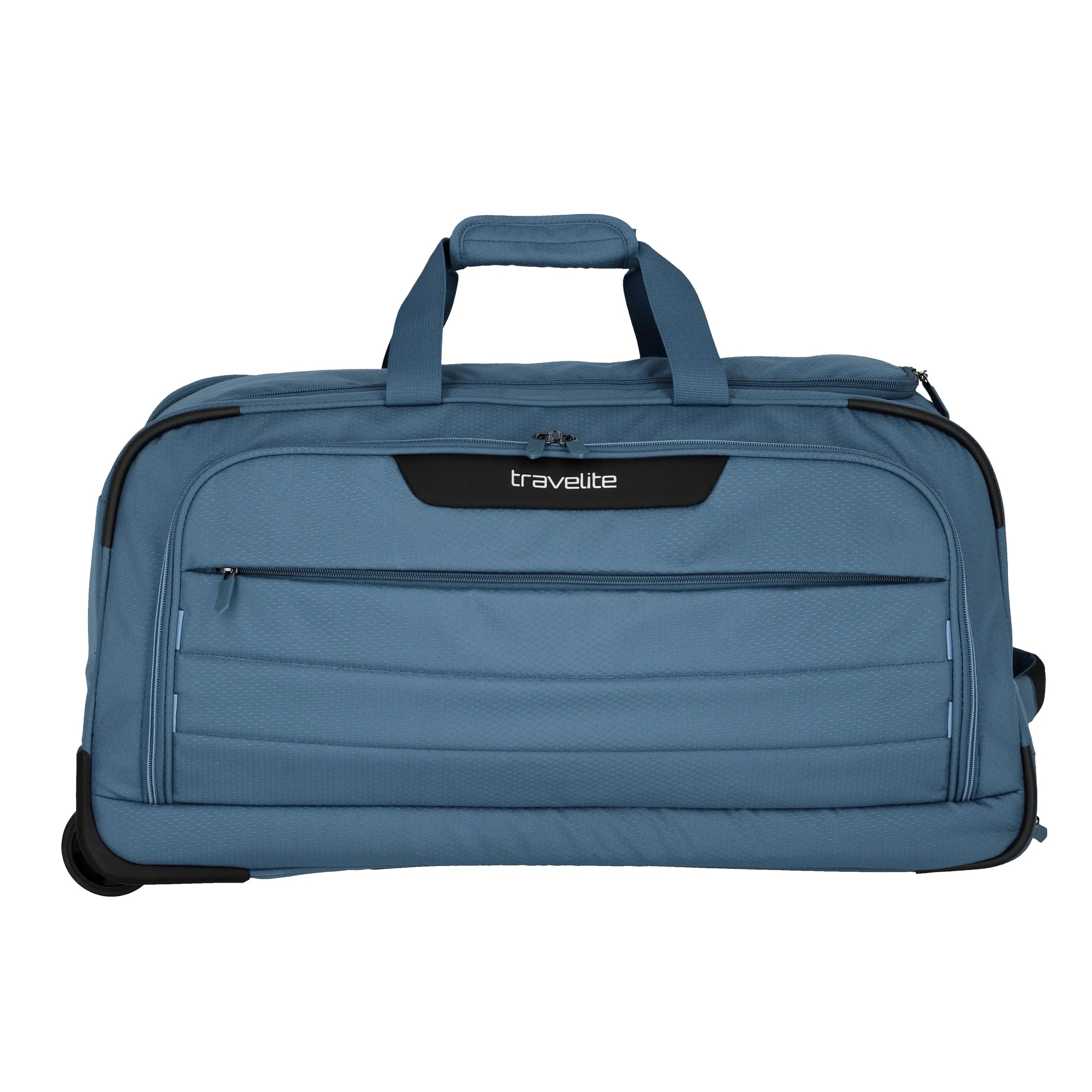 Travelite Skaii roller travel bag 65 cm - panorama blue