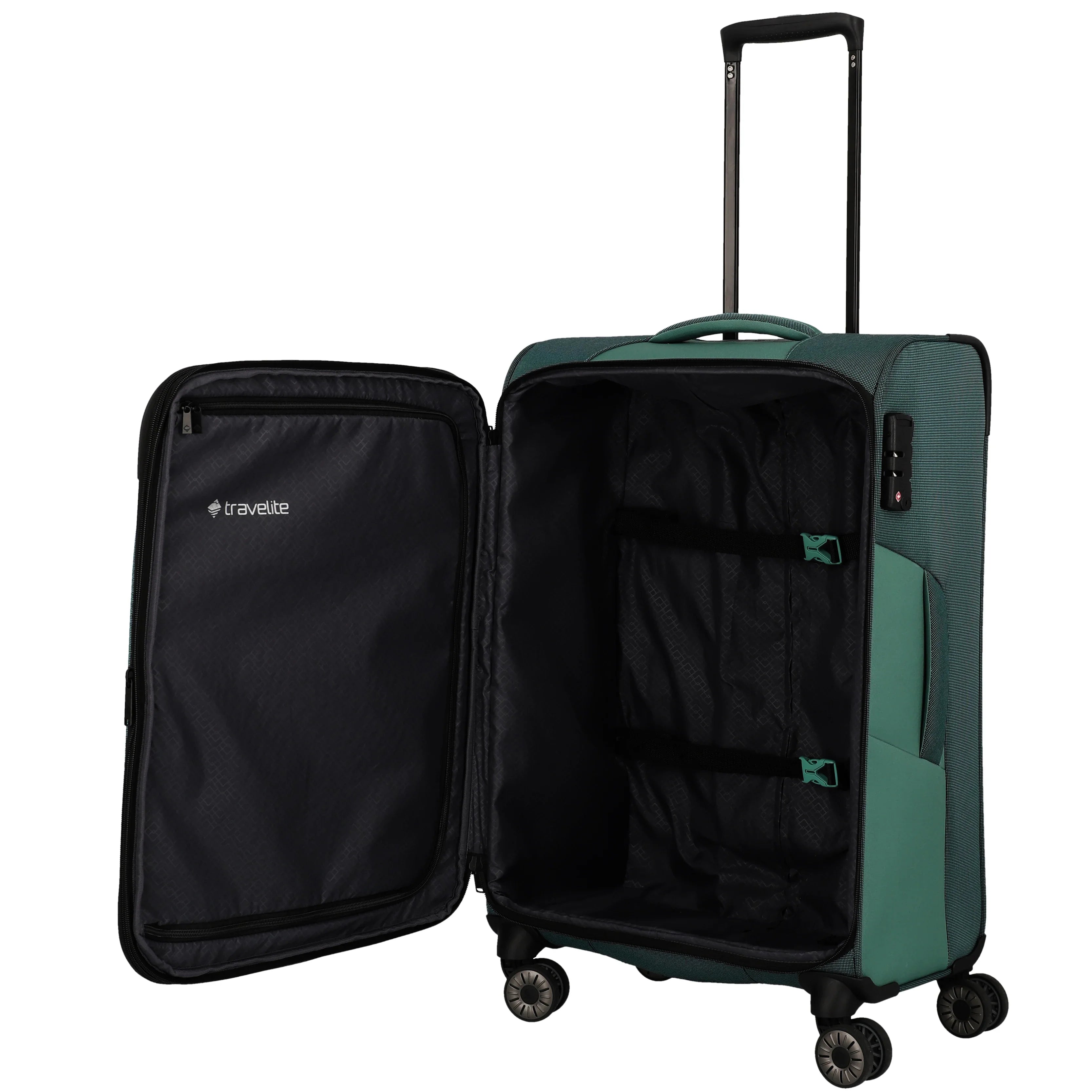 Travelite Viia 4-wheel trolley 55 cm - Slate