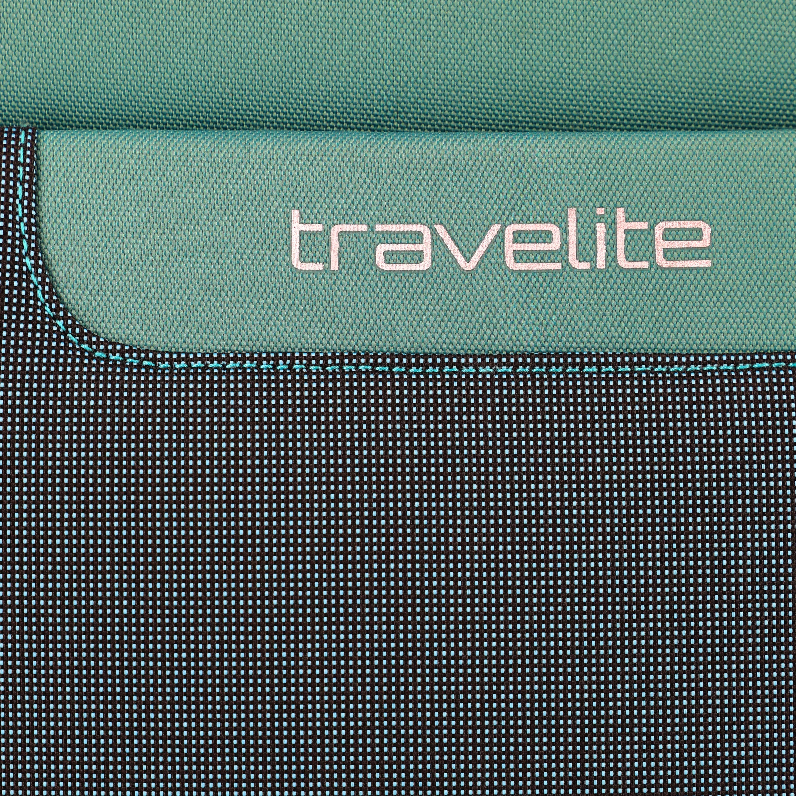 Travelite Viia 4-Rollen Trolley 55 cm - Frühlingsrose