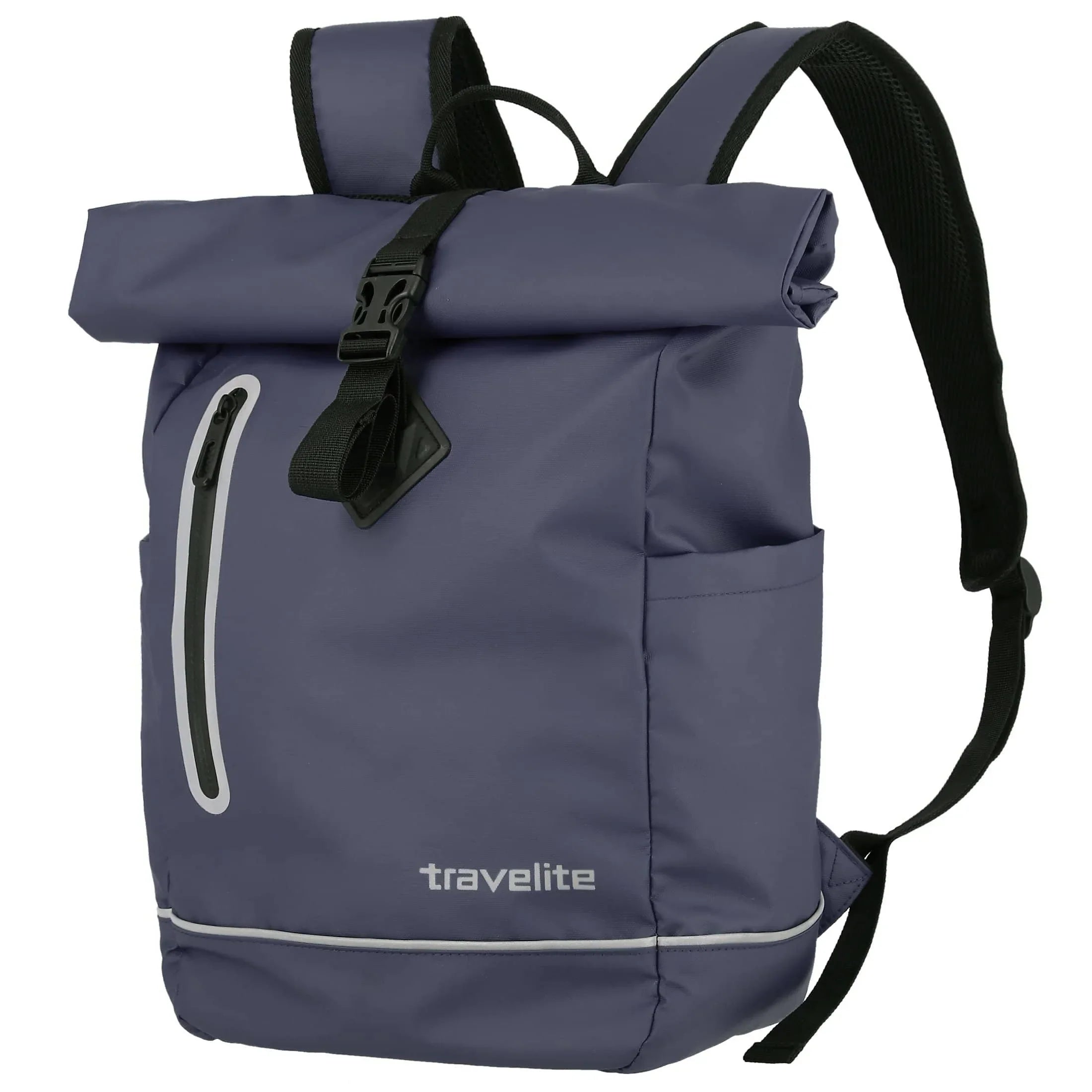 Travelite Basics Roll-Up Backpack Tarpaulin 48 cm - Navy