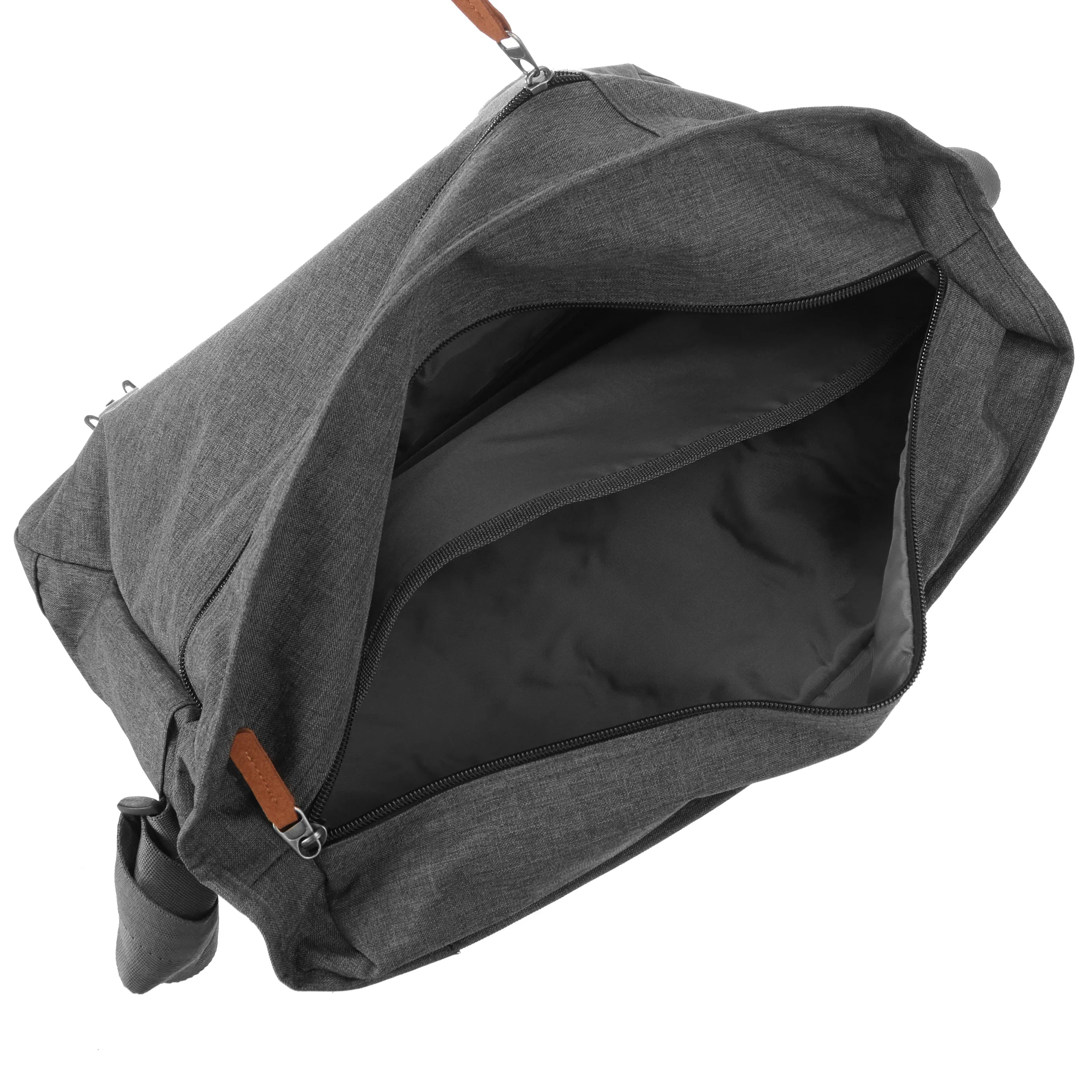 Travelite Basics Messenger Bag 40 cm - Navy-Grey