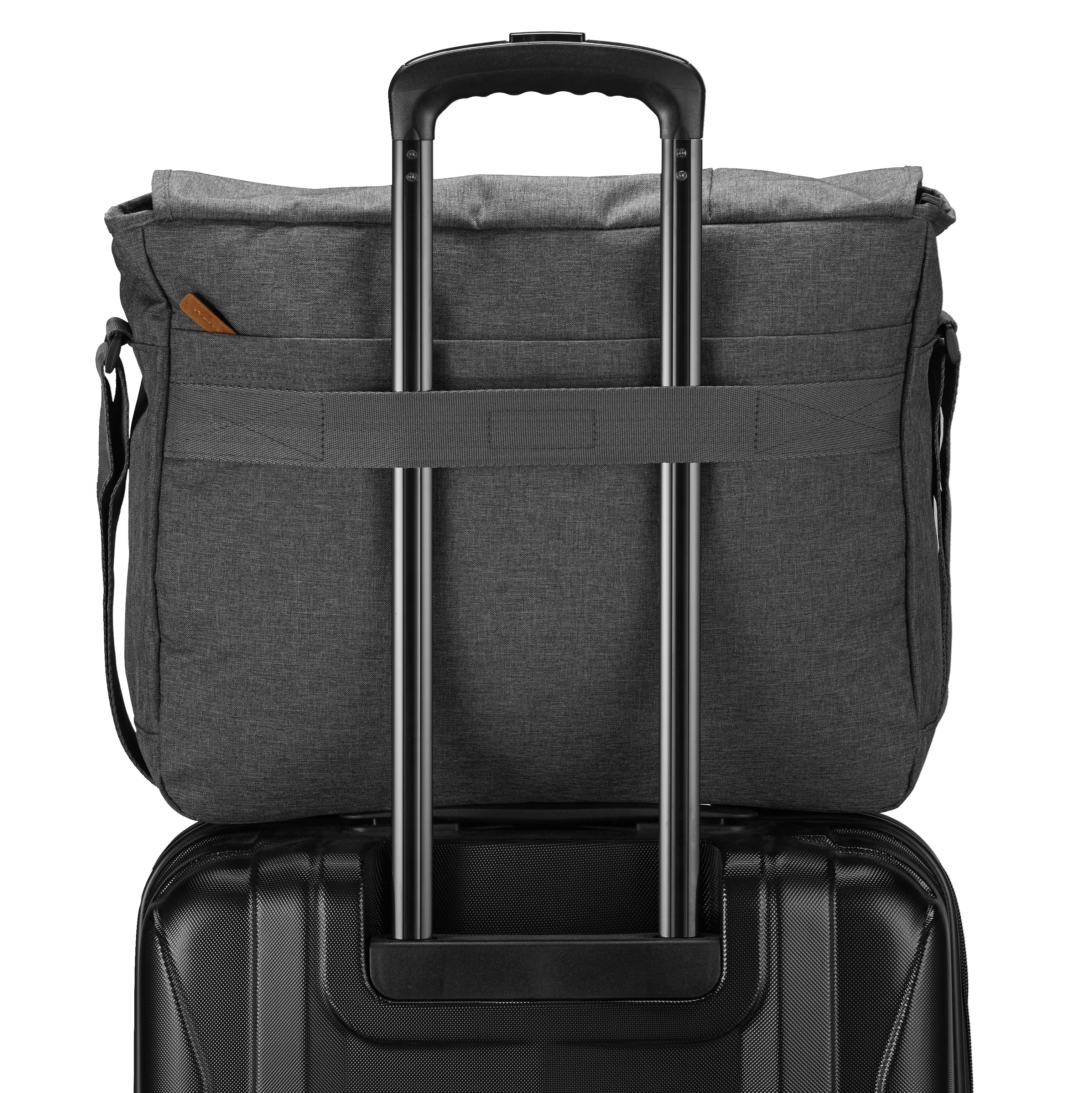Travelite Basics Messenger Bag 40 cm - Navy-Grey