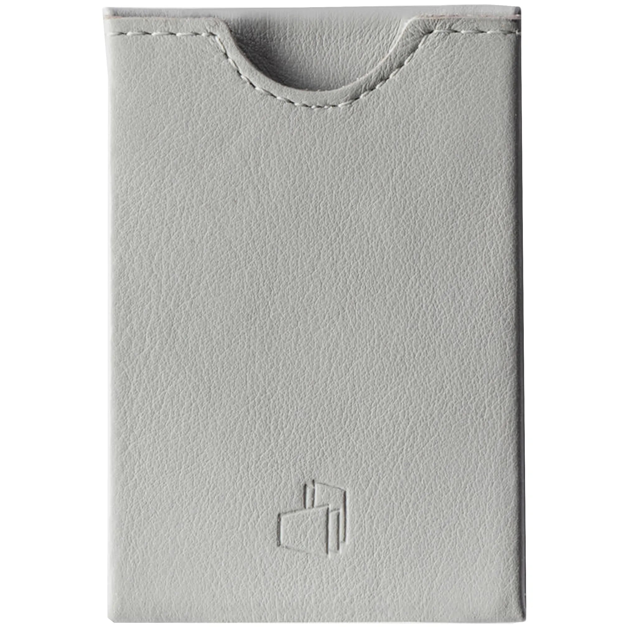 W4llet credit card Eui in smooth leather 9 cm - Cognac