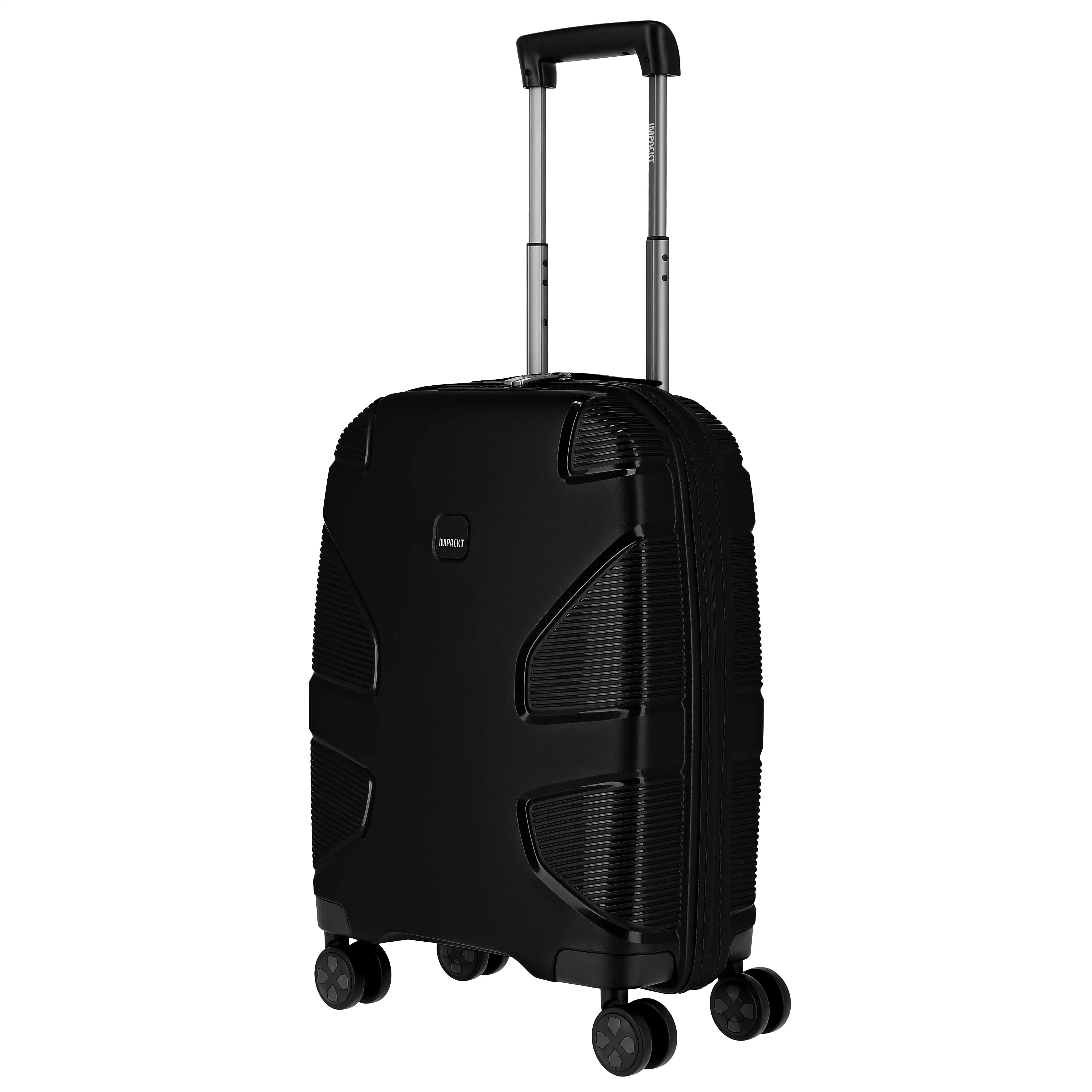 Impacked IP1 4-wheel cabin suitcase 55 cm - Lava Black