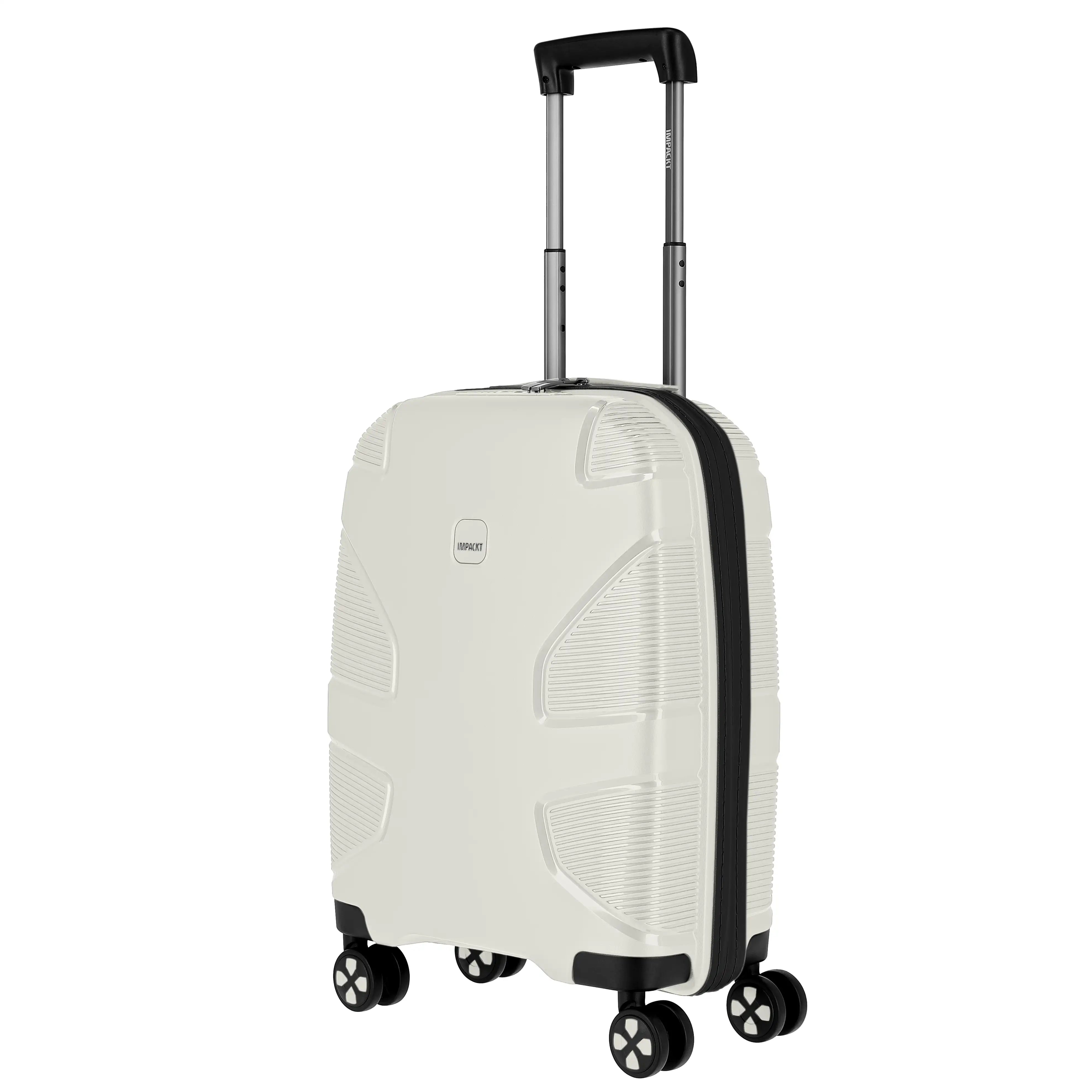Impacked IP1 4-wheel cabin suitcase 55 cm - Polar White