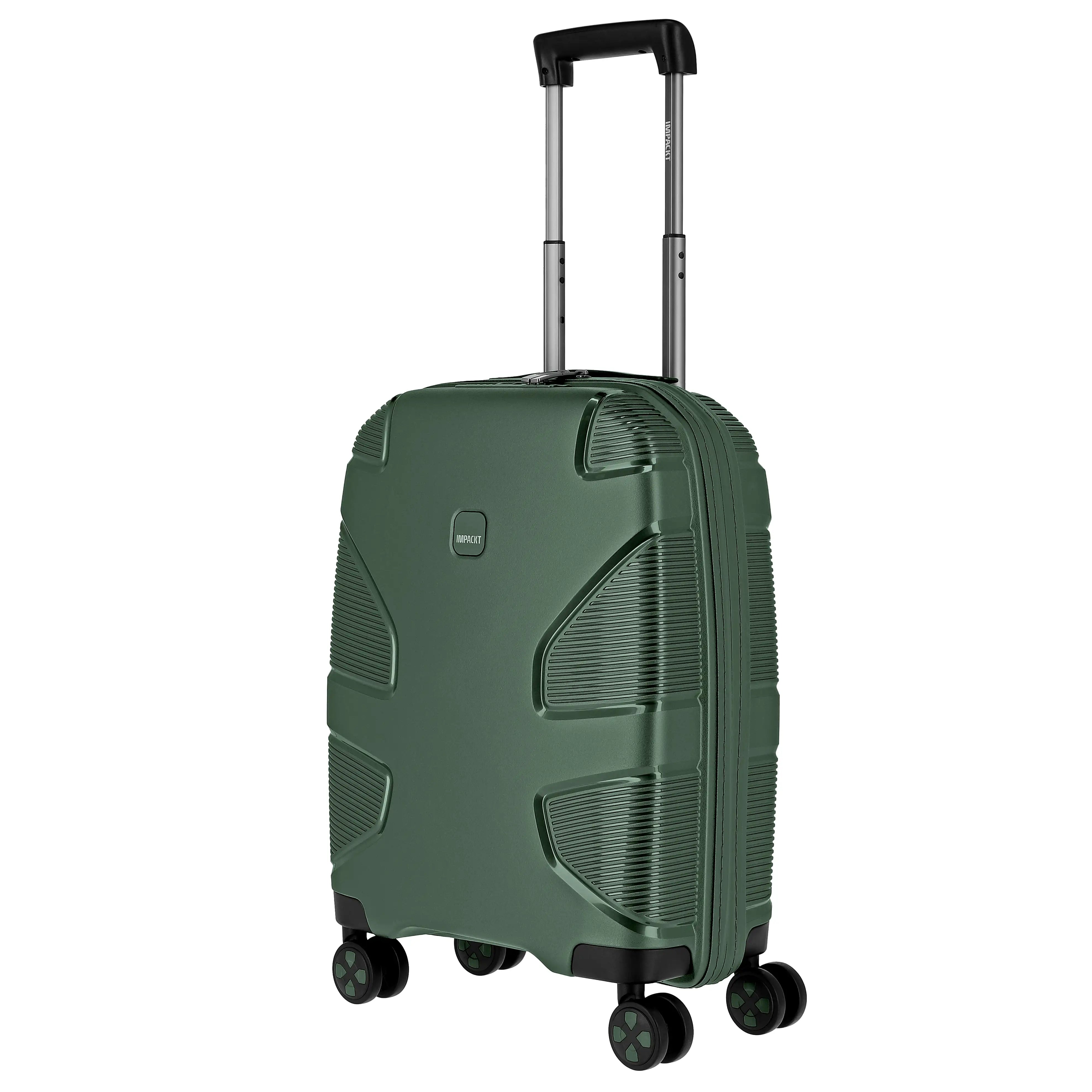 Impacked IP1 4-wheel cabin suitcase 55 cm - Deep Sea Green