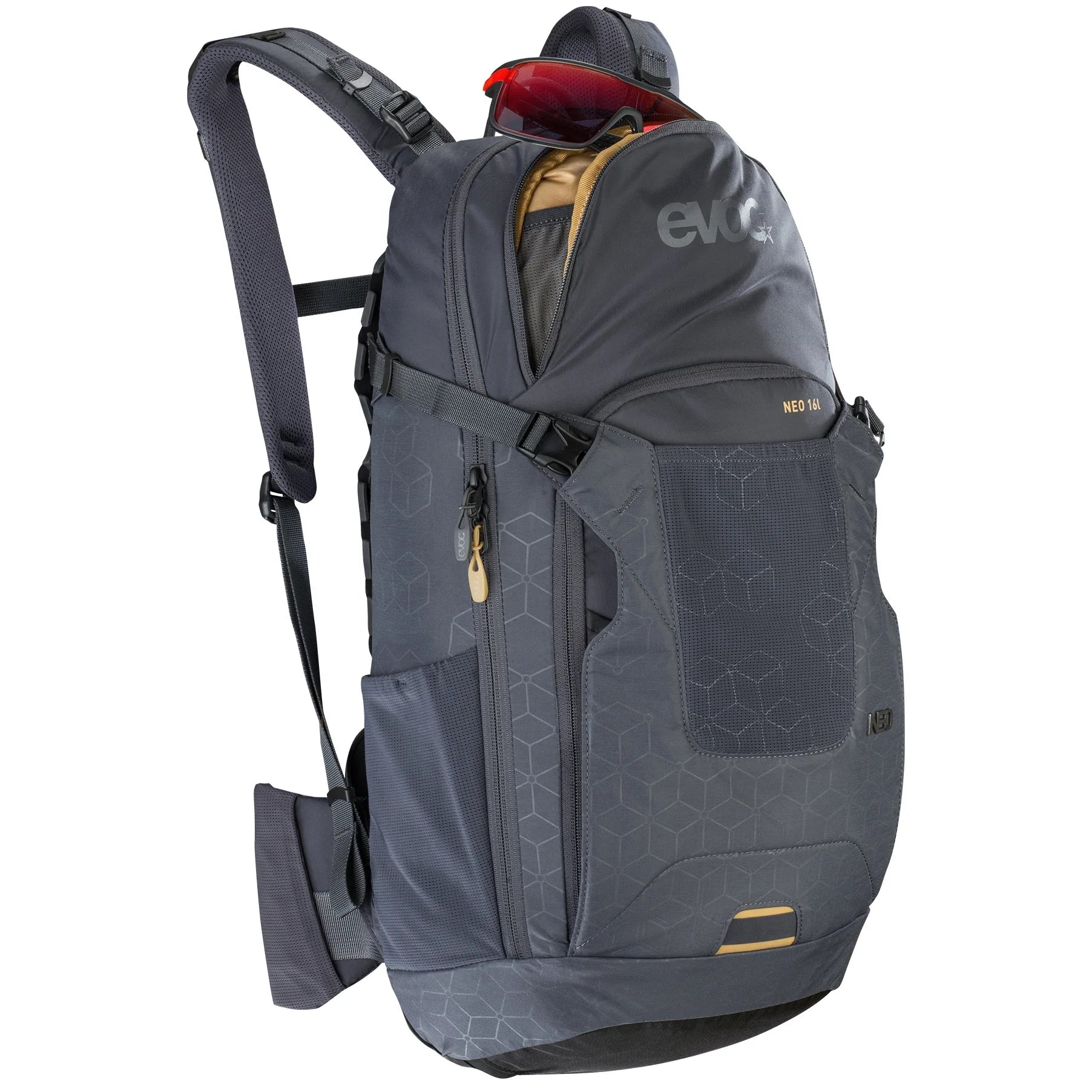 Evoc Protector Backpacks Sac à dos Neo L/XL 57 cm - gris carbone