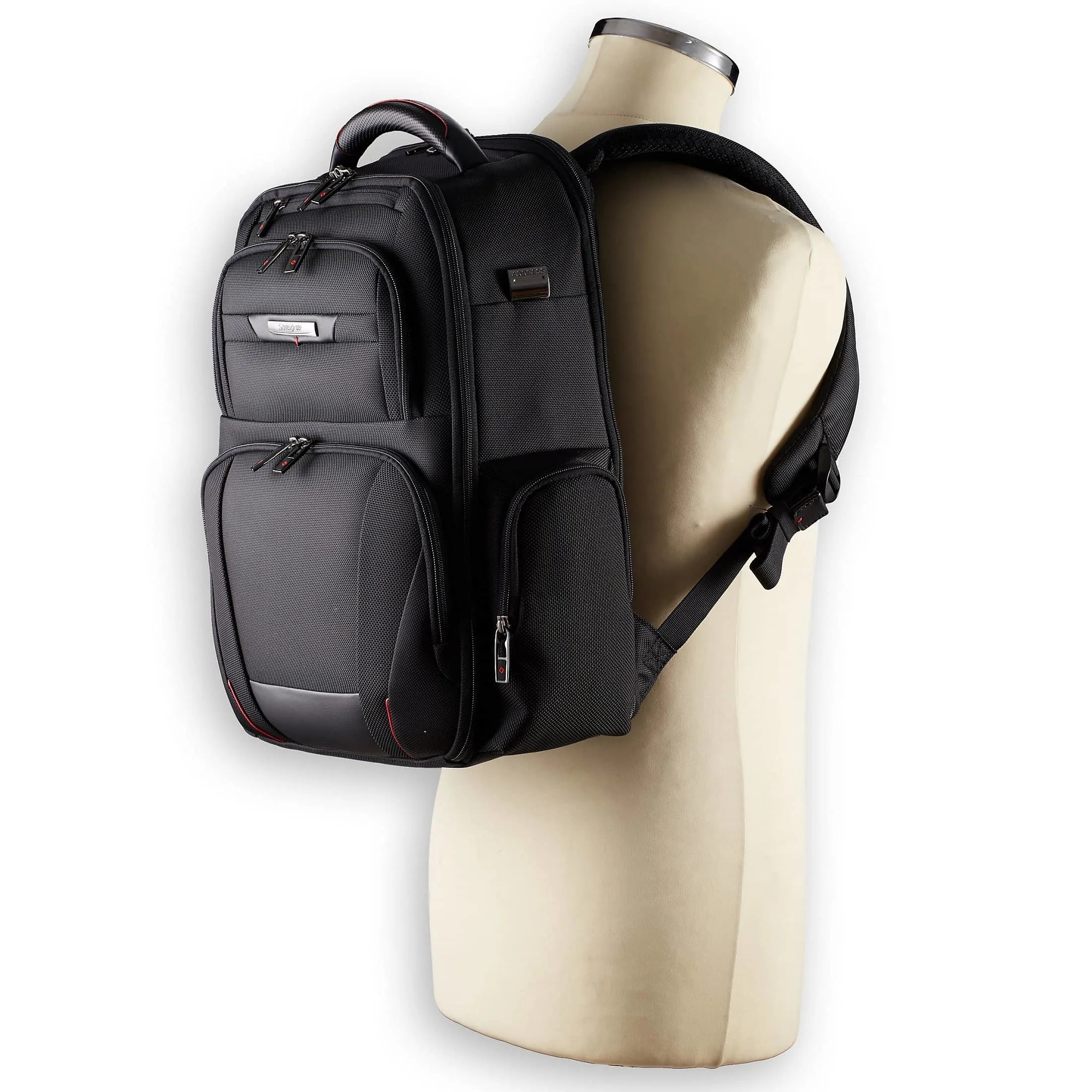 Samsonite Pro-DLX 5 Sac à dos pour ordinateur portable 3V 48 cm - noir