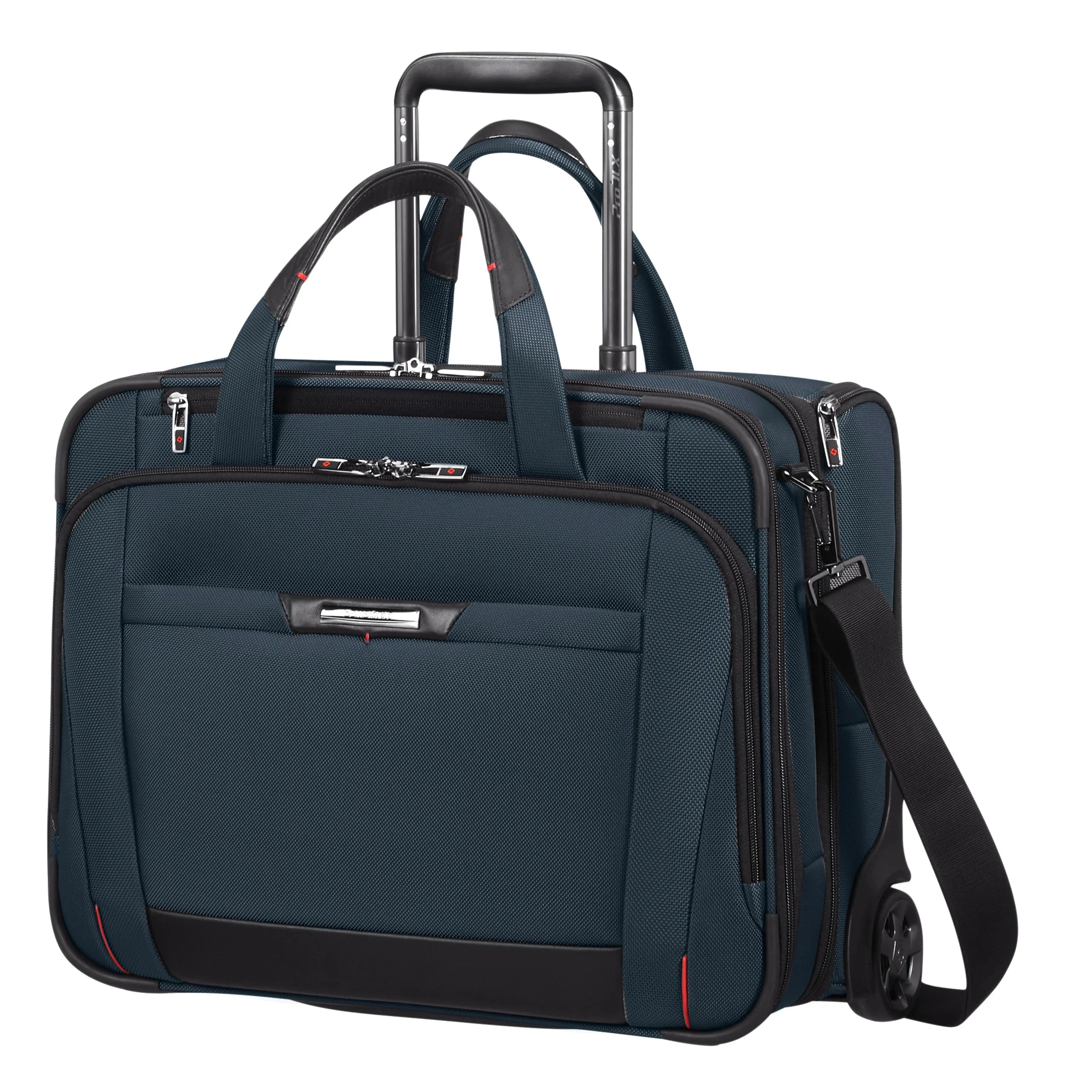 Rolling top office tote