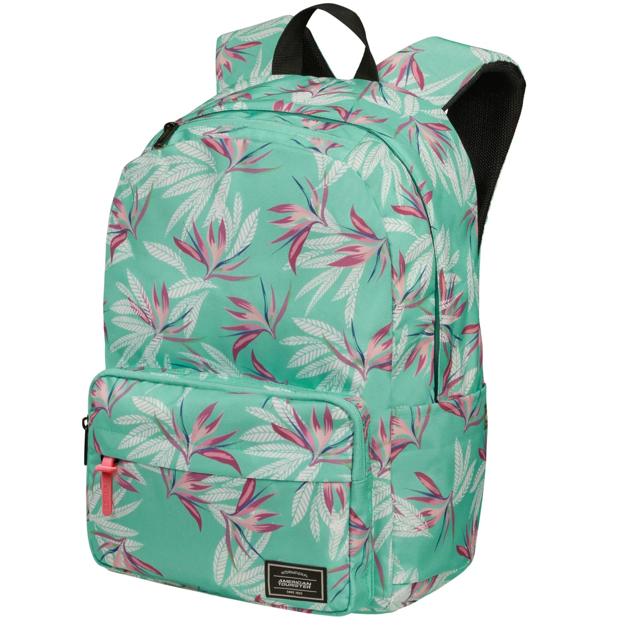 American tourister backpack green on sale