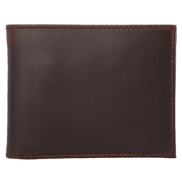 Buckle & Seam wallet Bill 12 cm - Brown