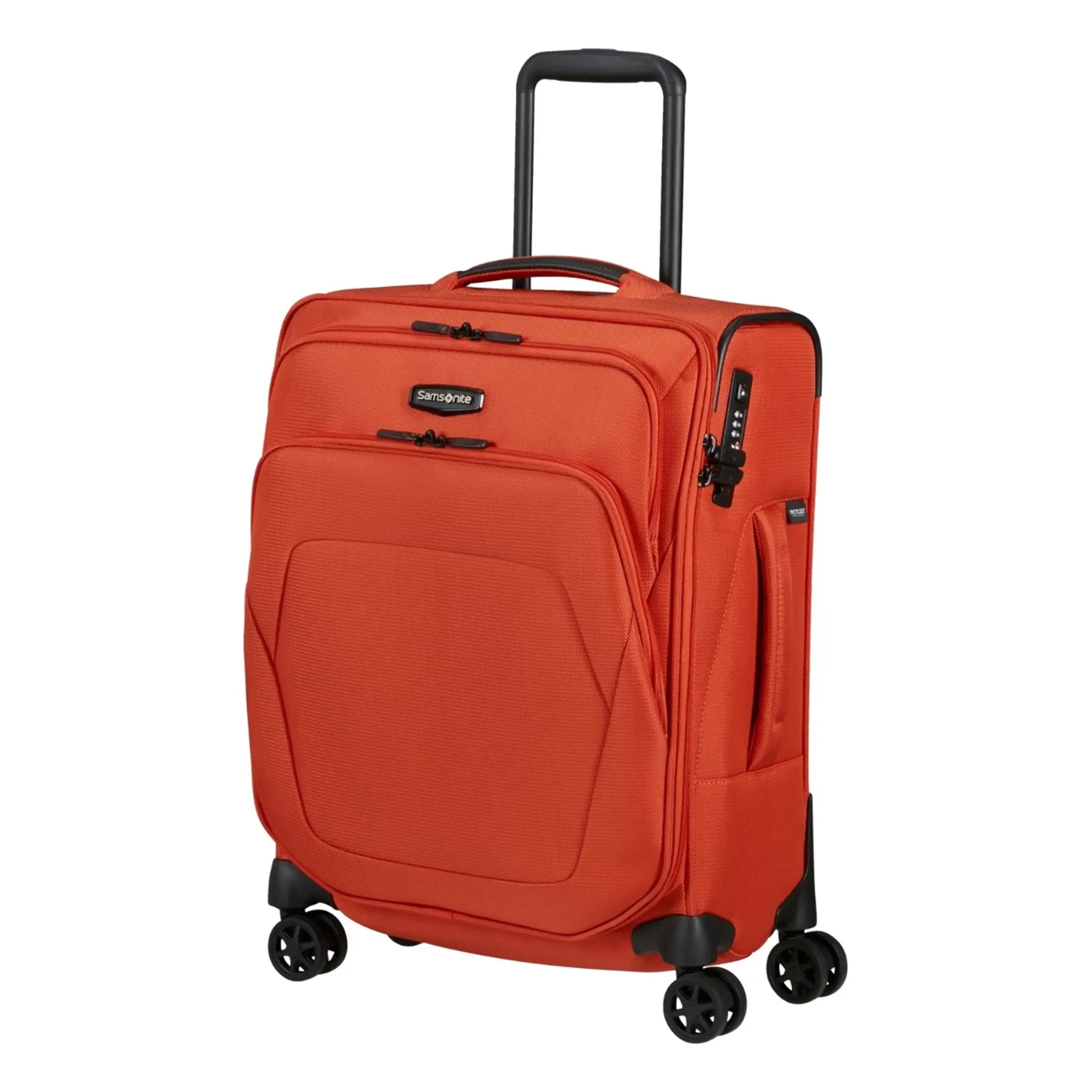 Orange samsonite luggage set sales
