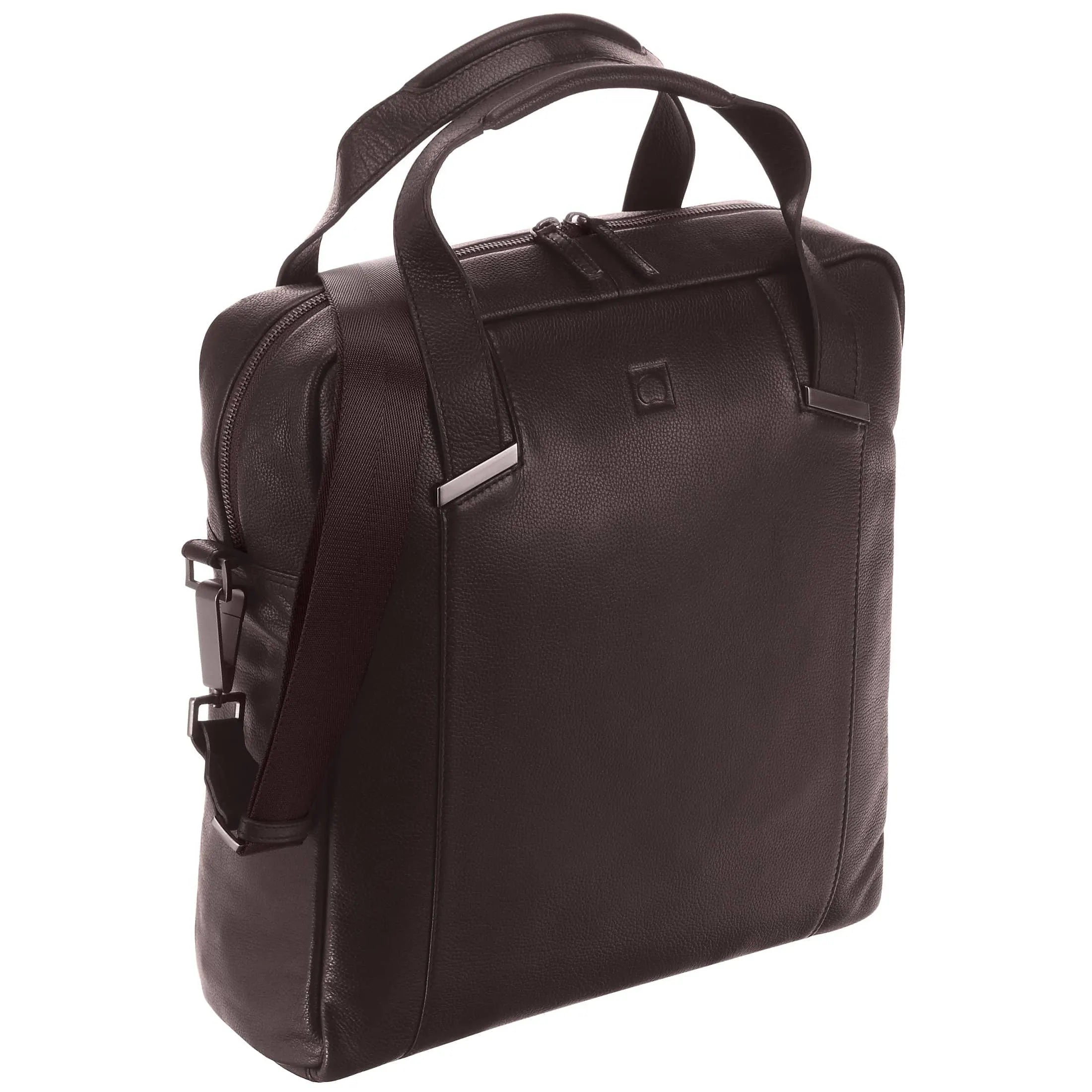 Delsey Haussmann briefcase with laptop compartment 37 cm - brown