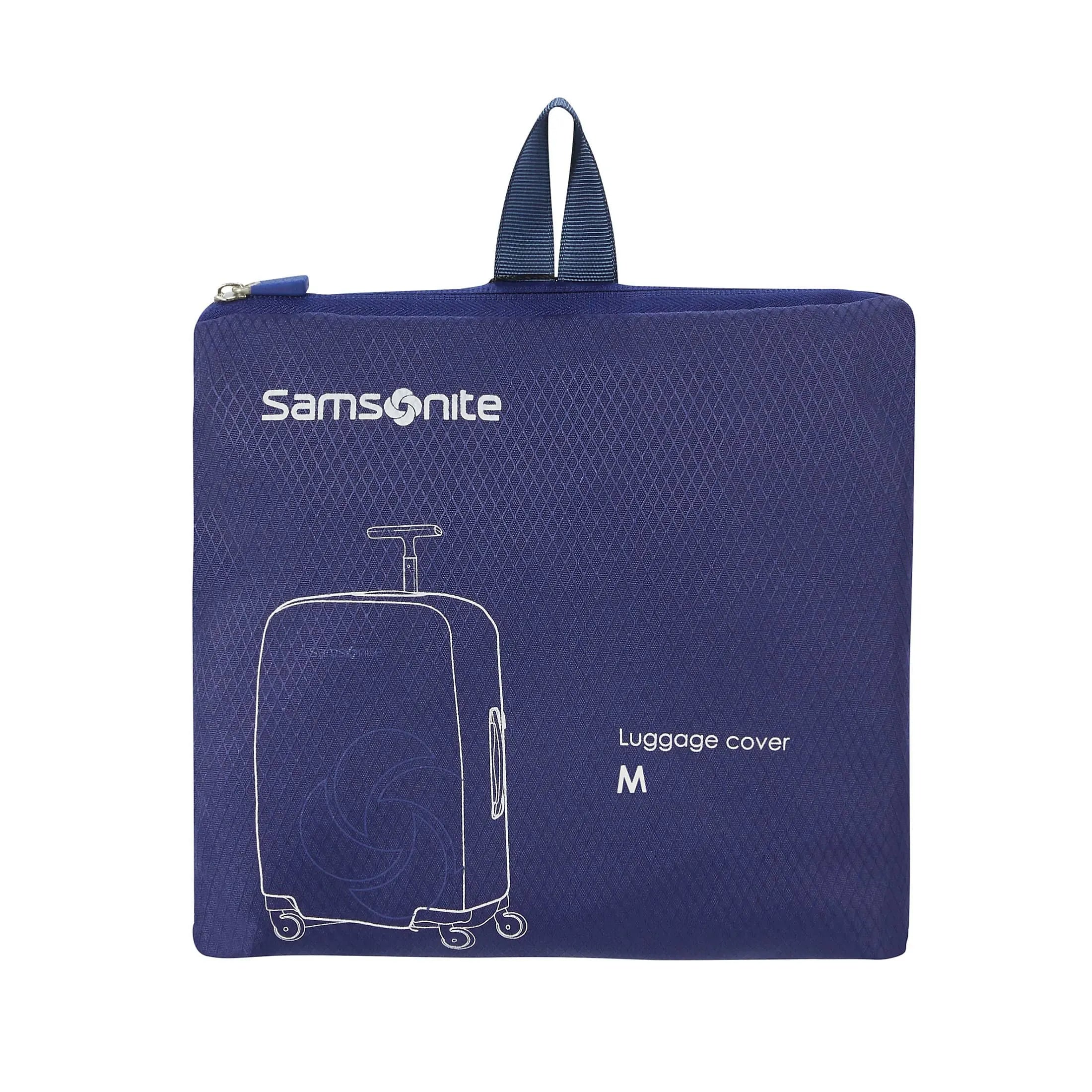 Samsonite Travel Accessories suitcase cover M 69 cm - midnight blue