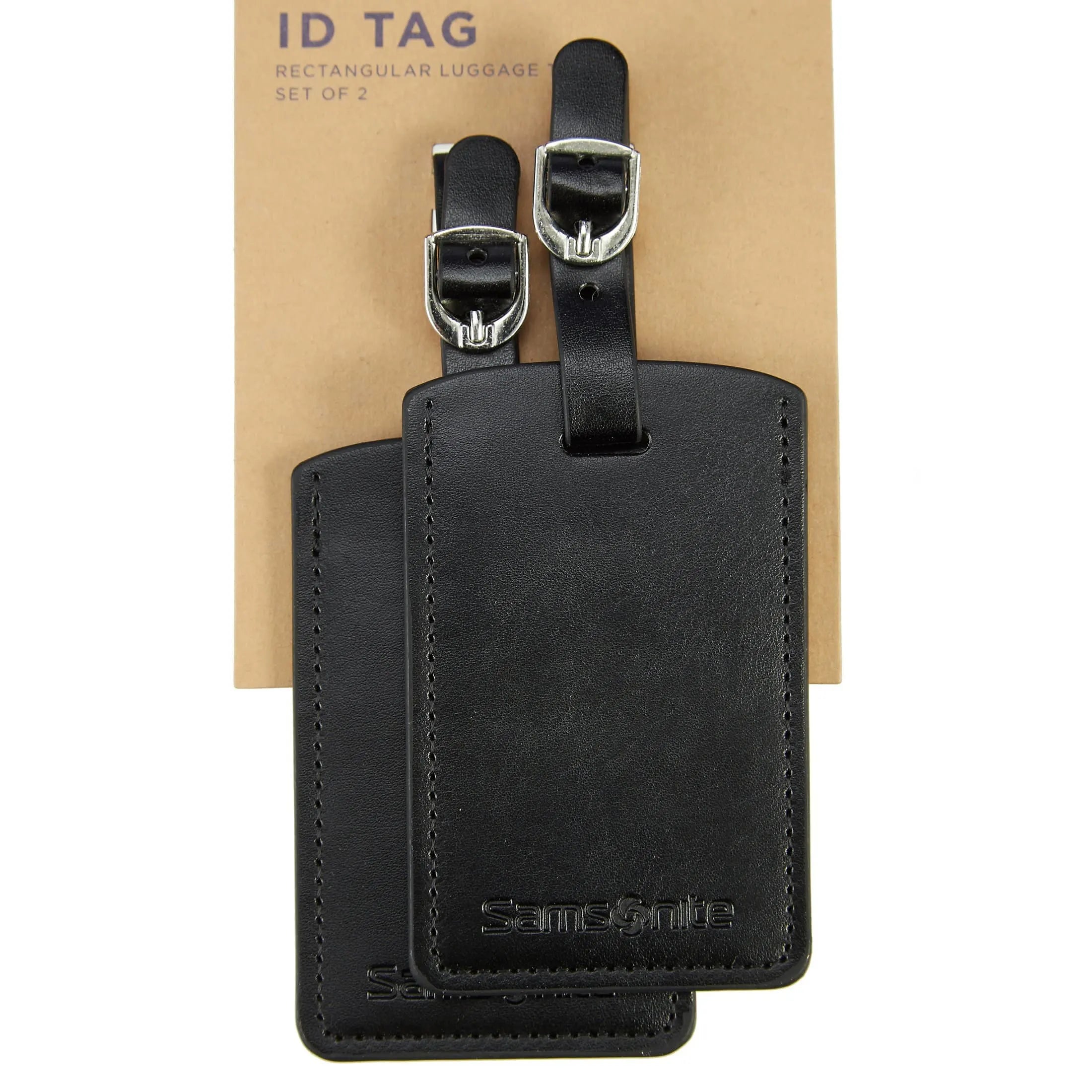 Samsonite Travel Accessories luggage tag set - black