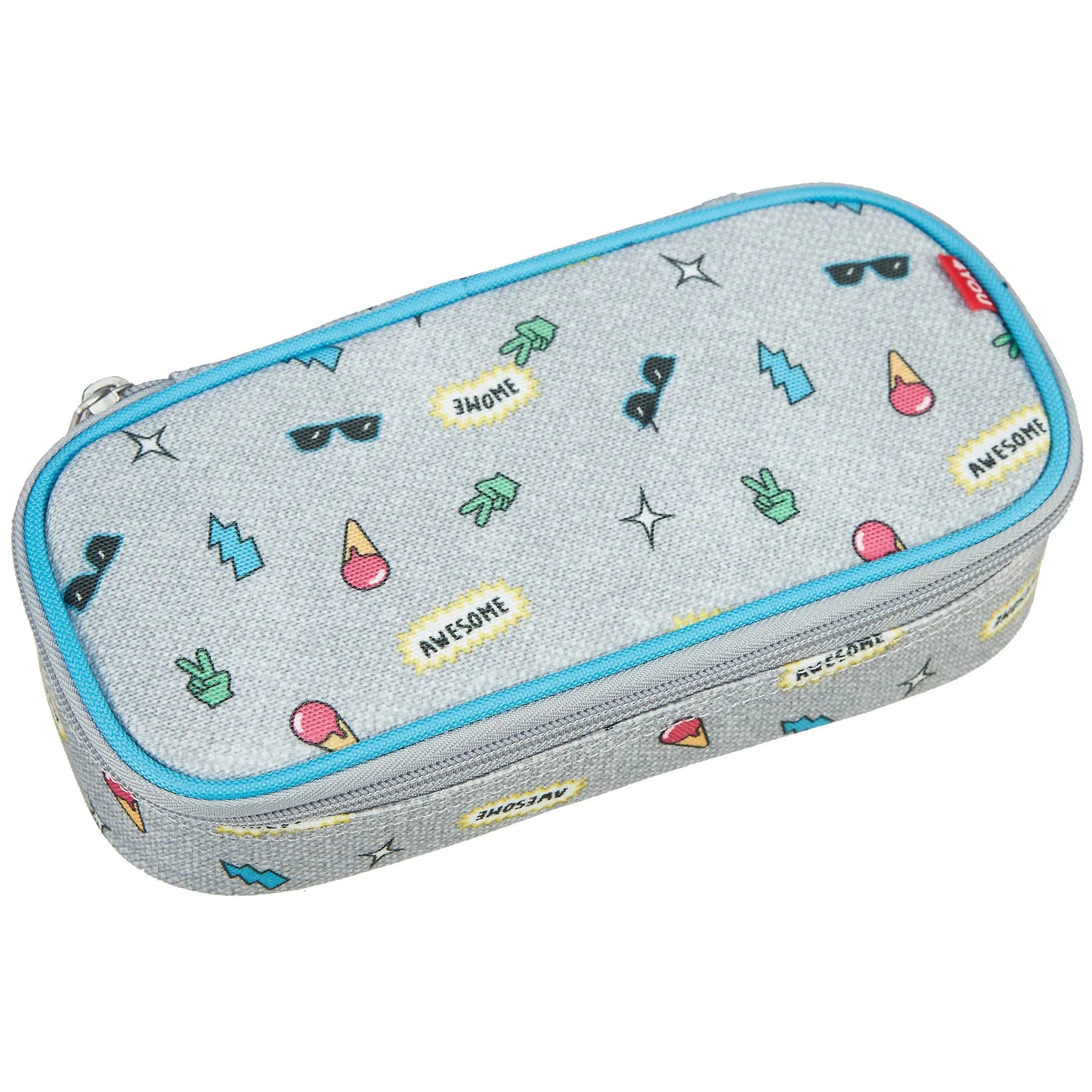 4YOU Pencil Case with triangle 24 cm - awesome