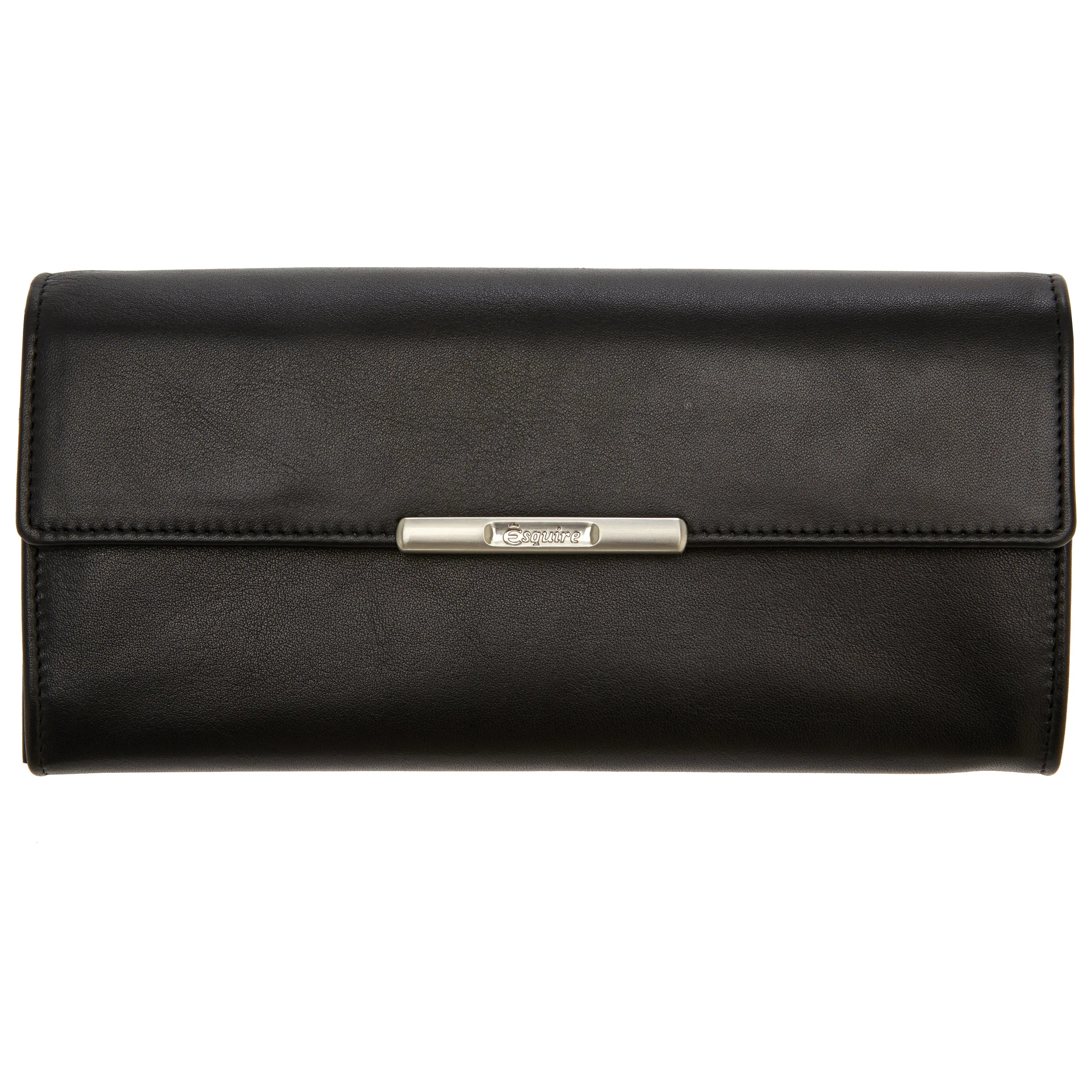Esquire Helena ladies long wallet 19 cm - black