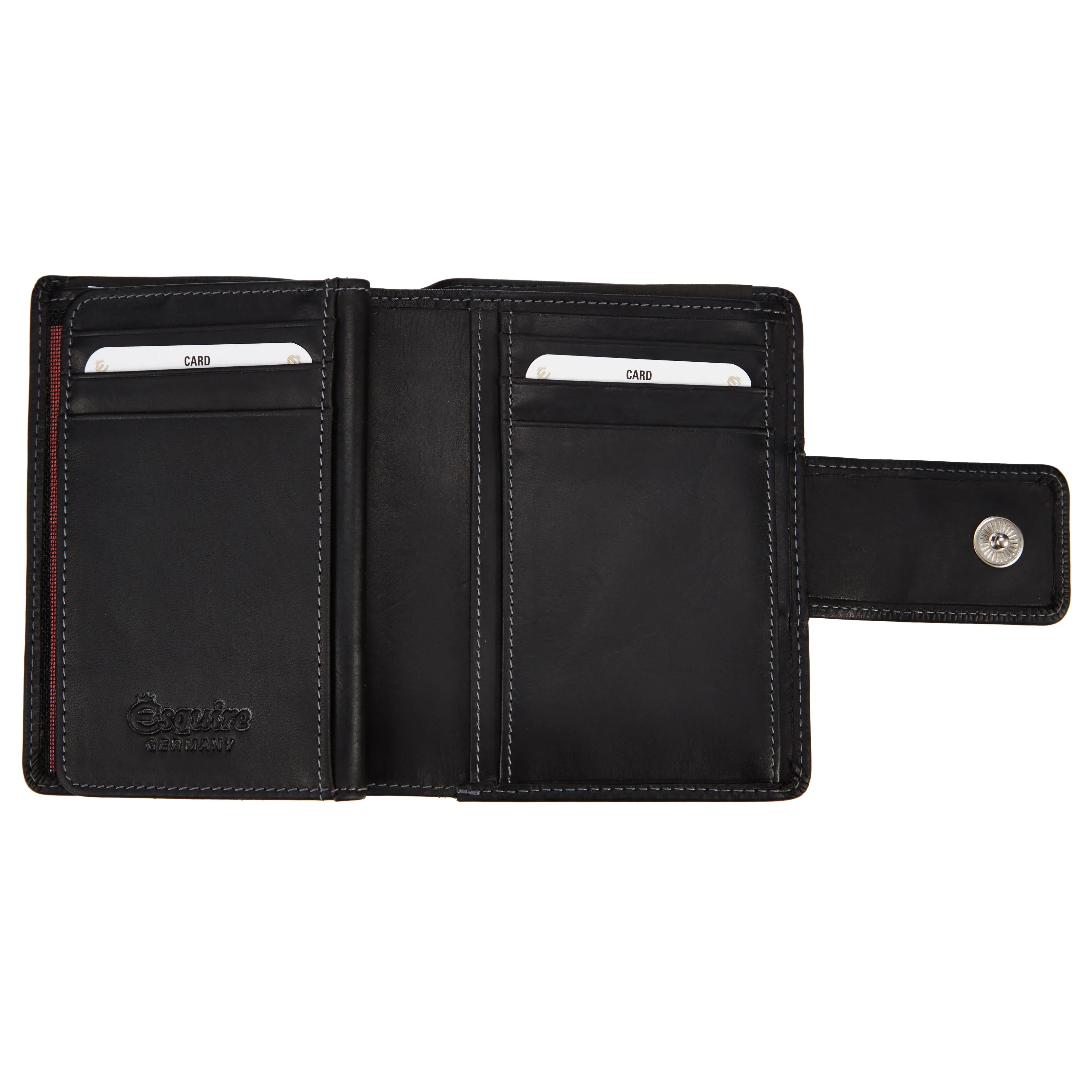 Esquire Dallas ladies wallet 12 cm - black