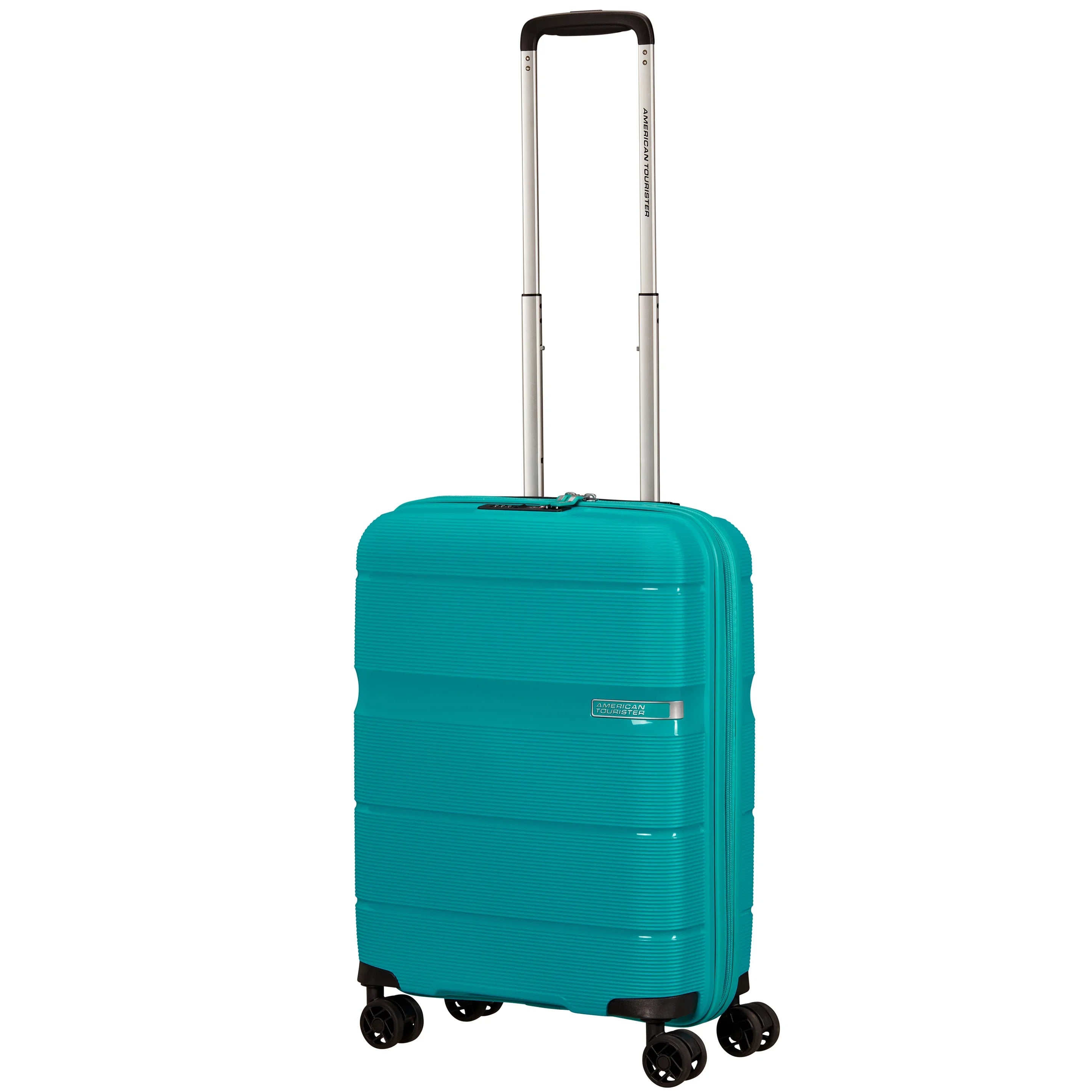 American Tourister Linex 4 wheel cabin trolley 55 cm deep navy