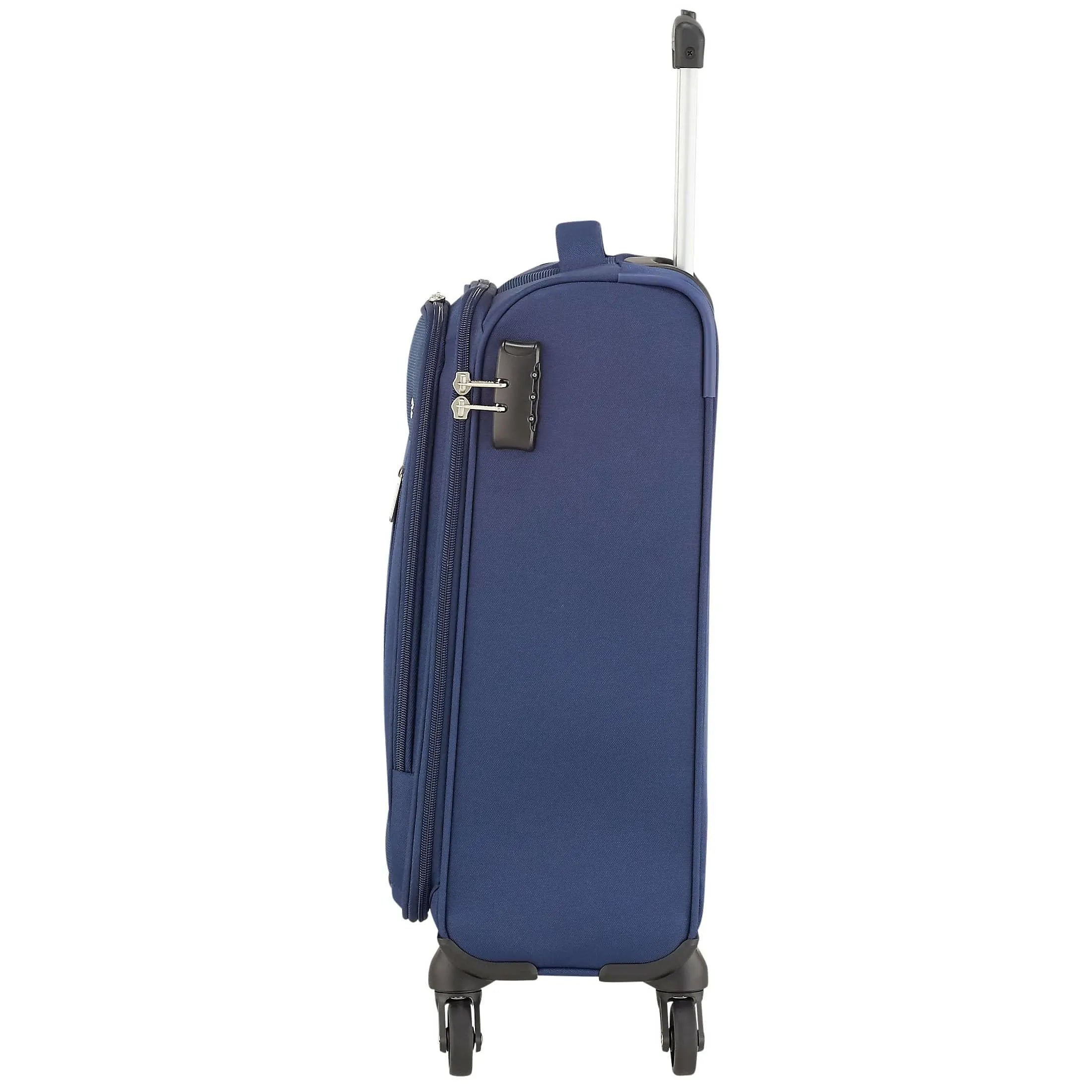 American Tourister Heat Wave 4-Rollen Kabinentrolley 55 cm - aqua blue