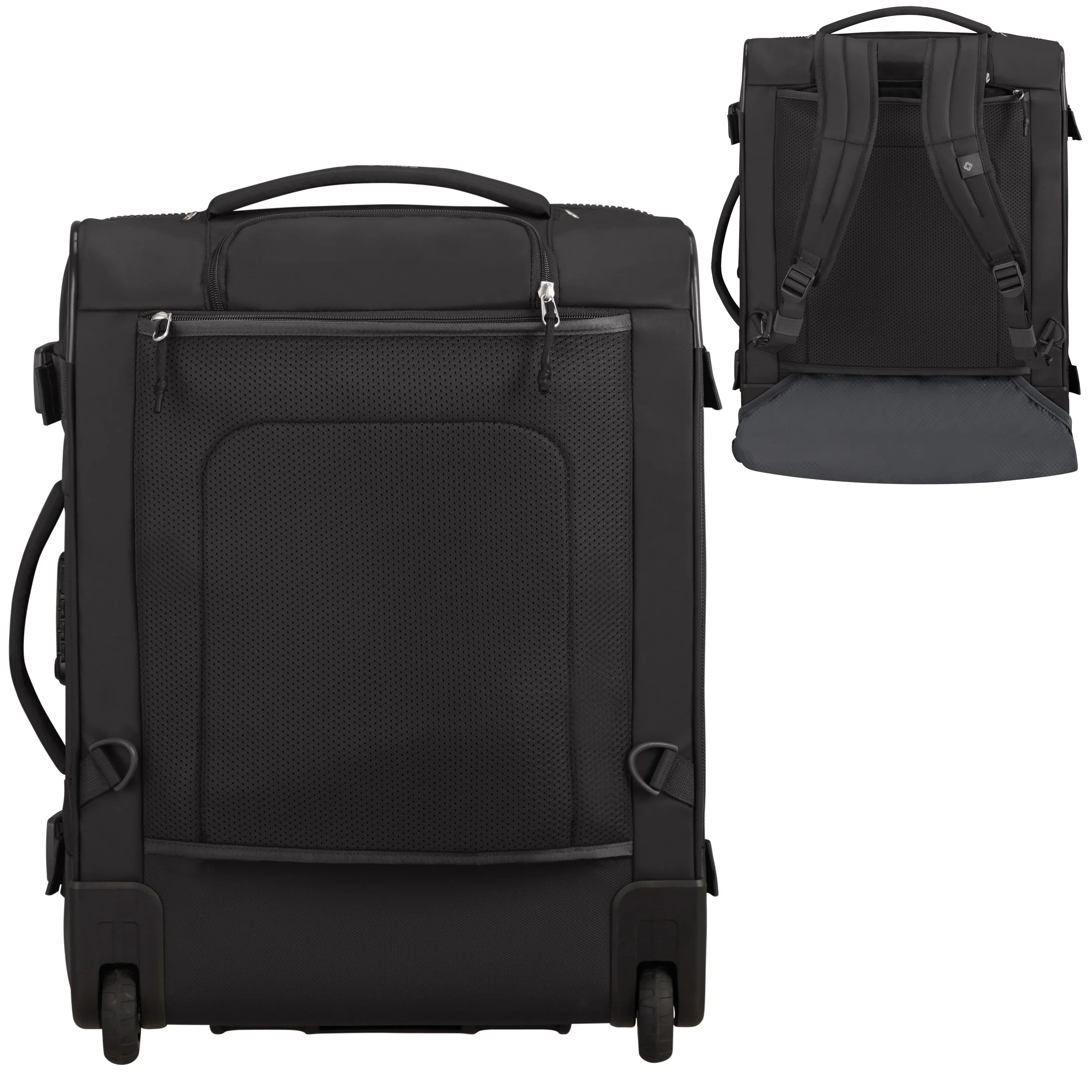 Samsonite Midtown Duffle rolling travel bag with backpack function 55 cm - Dark Blue