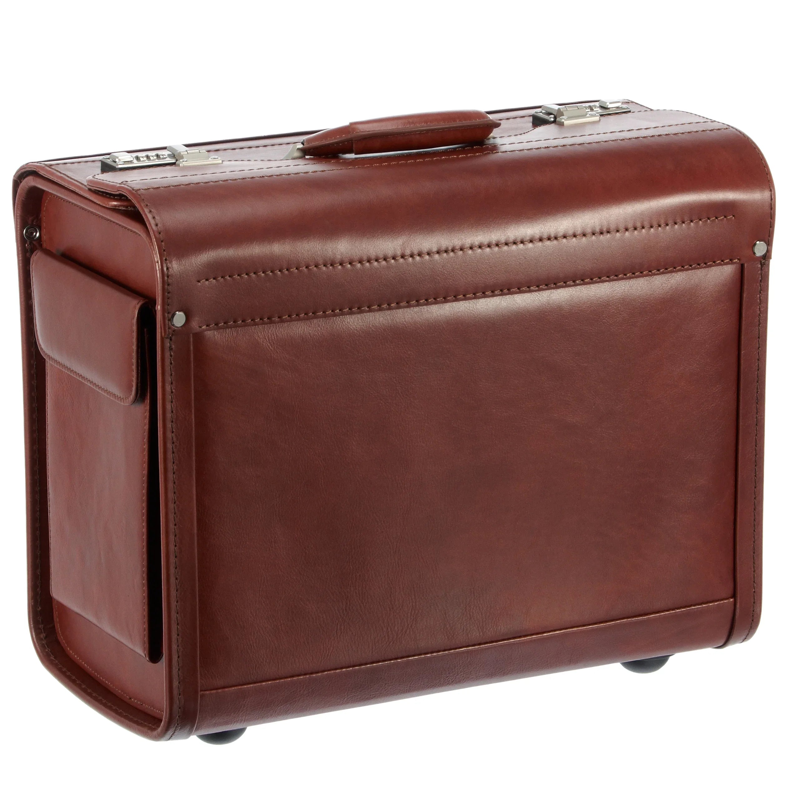 Dermata Business valise pilote cuir 45 cm - marron