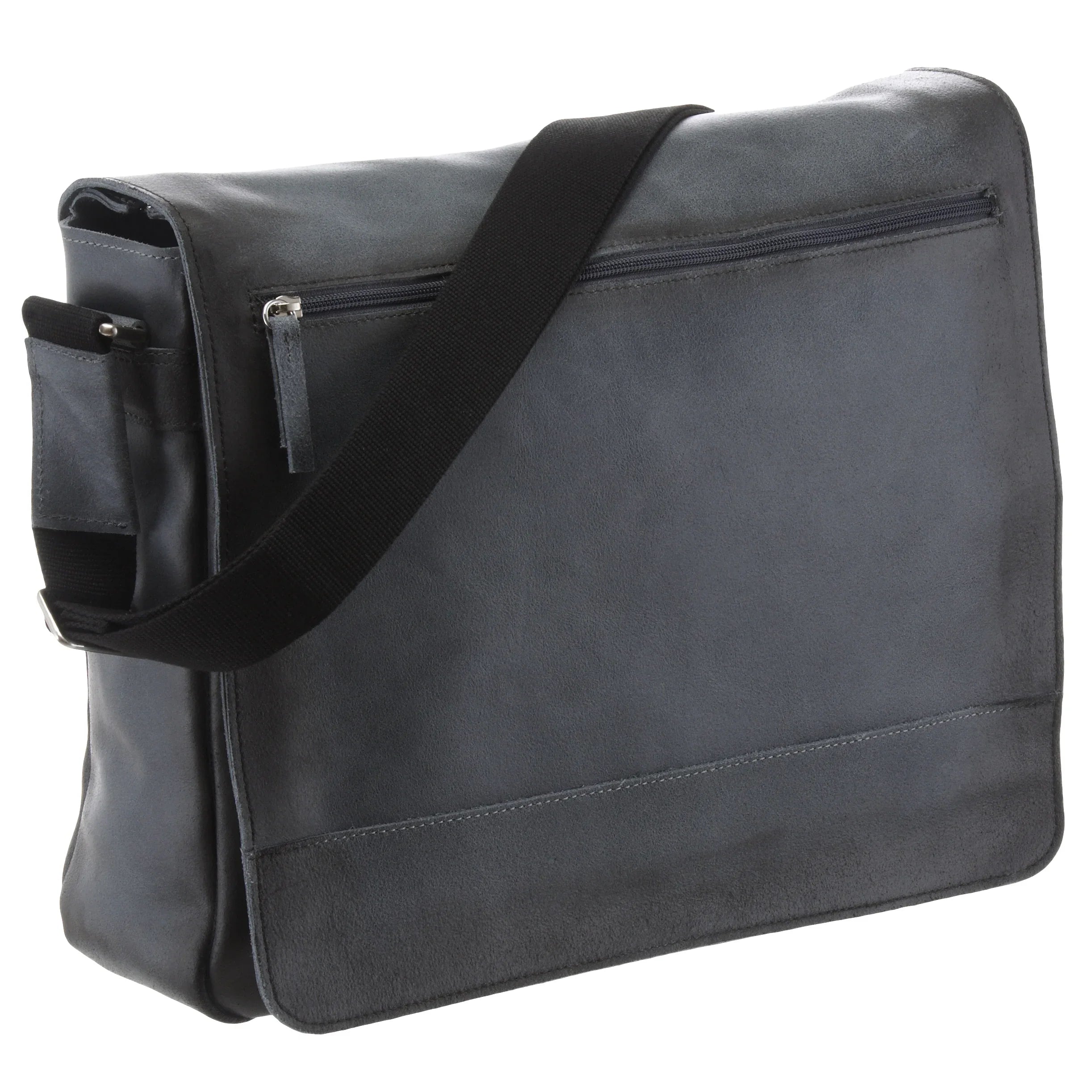 Jost Narvik shoulder bag with laptop compartment 38 cm - black
