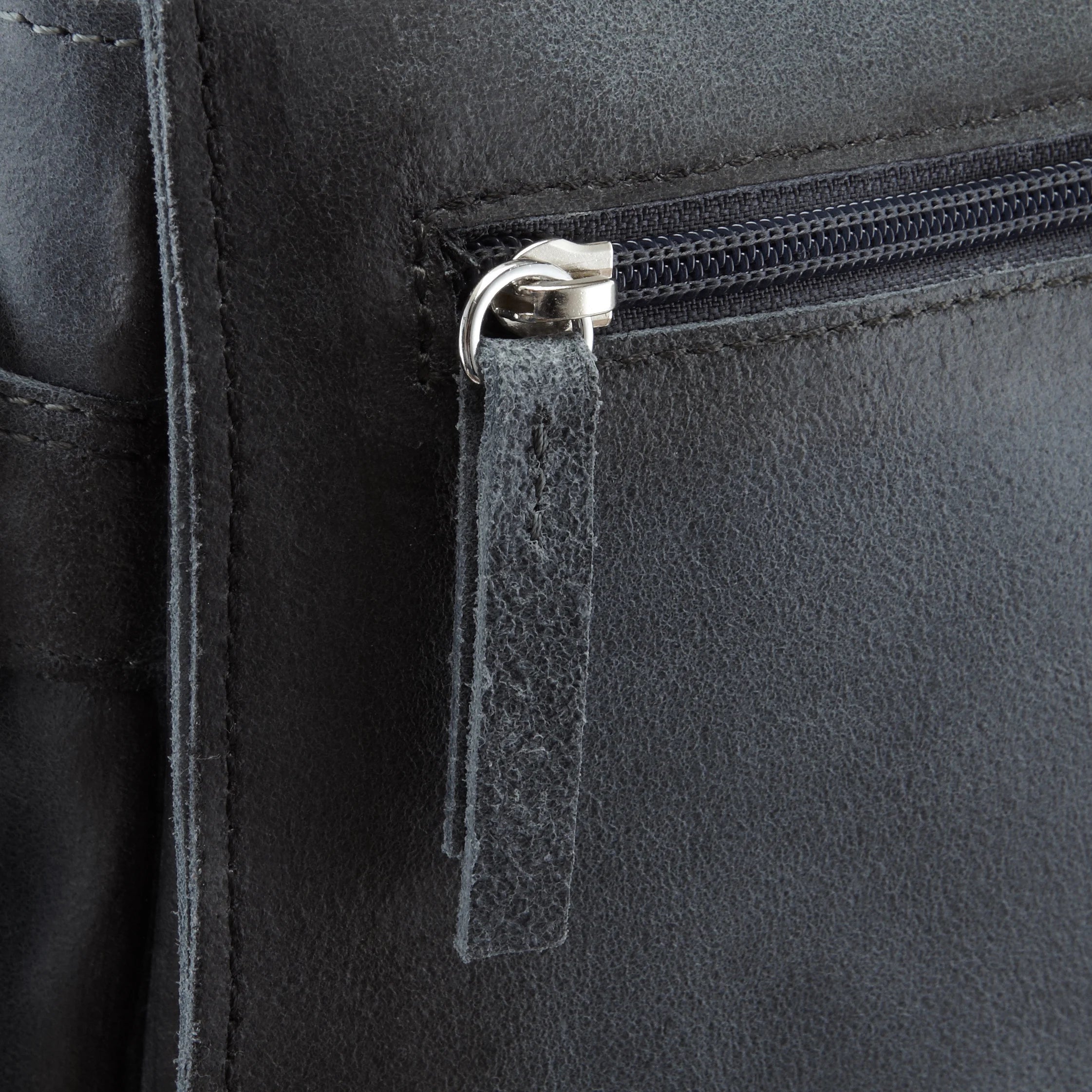 Jost Narvik shoulder bag with laptop compartment 38 cm - black