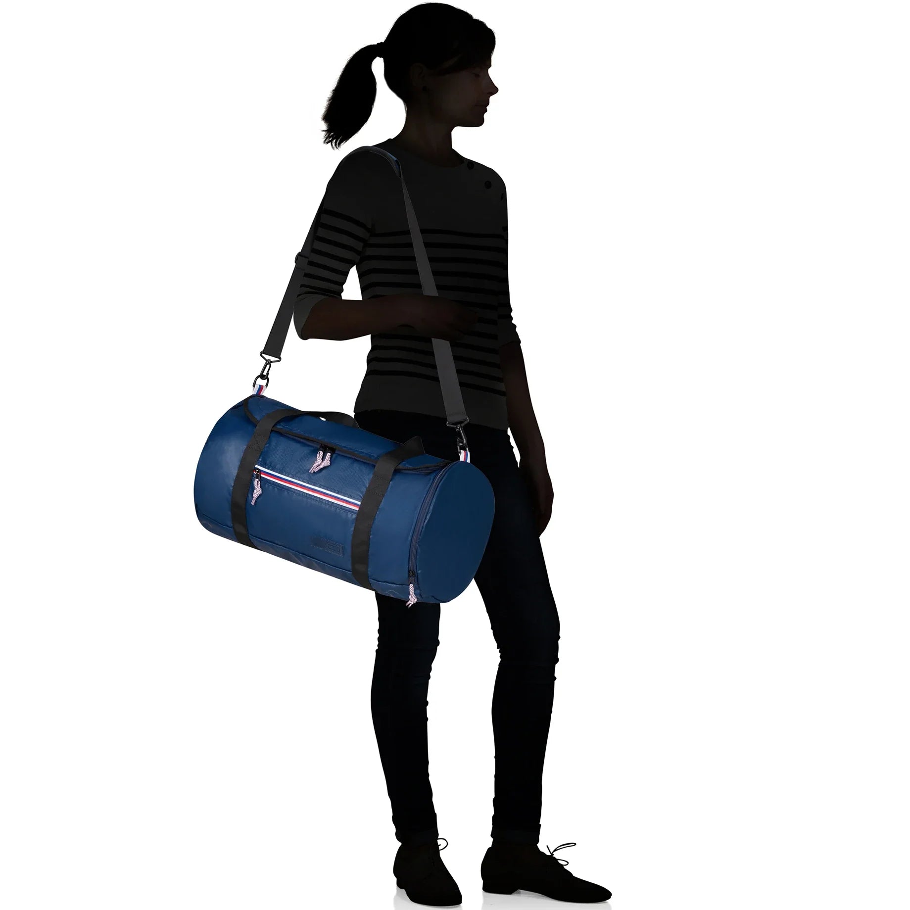 American Tourister Upbeat Pro coated travel bag 55 cm - Black